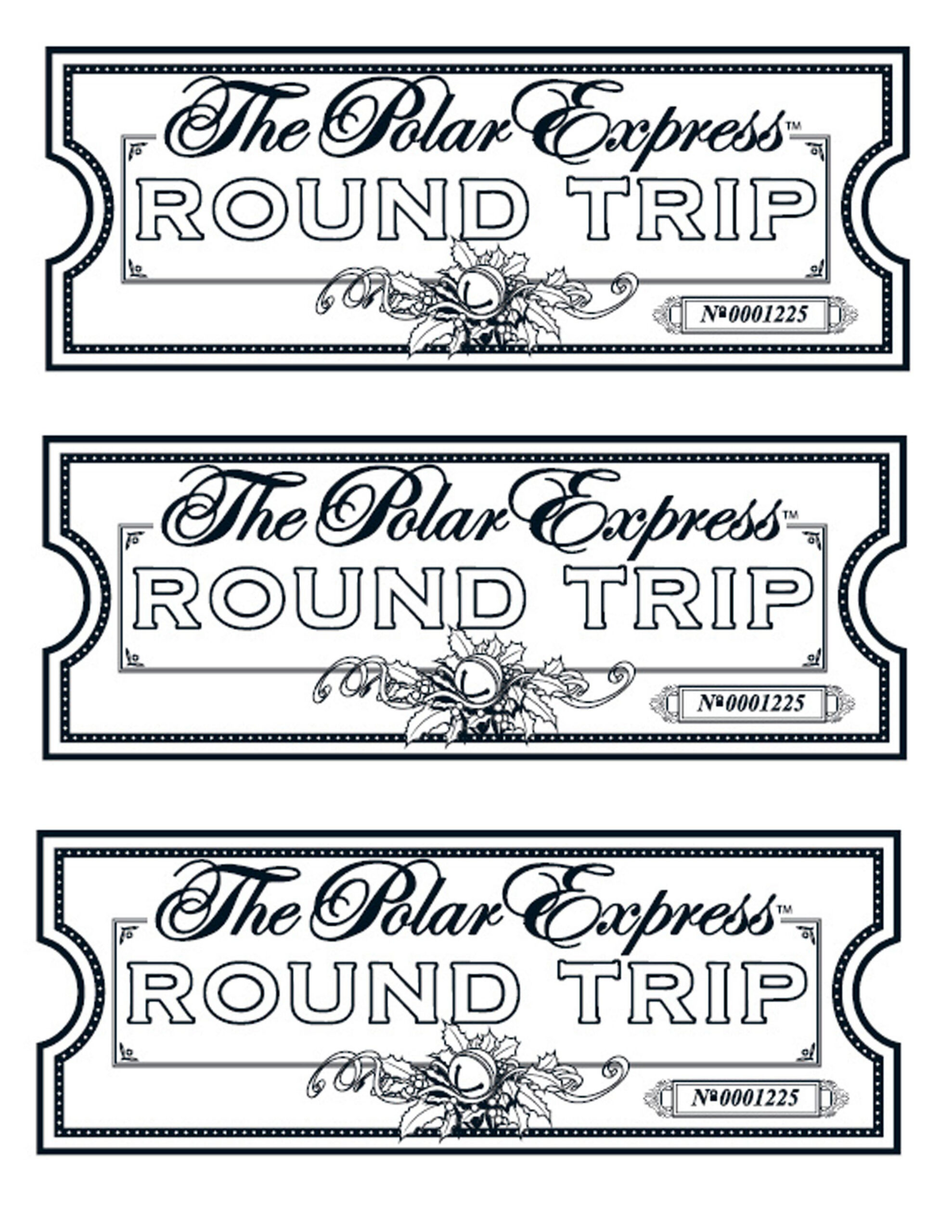 Pin Page - Worksheets Library in Free Polar Express Printable Tickets