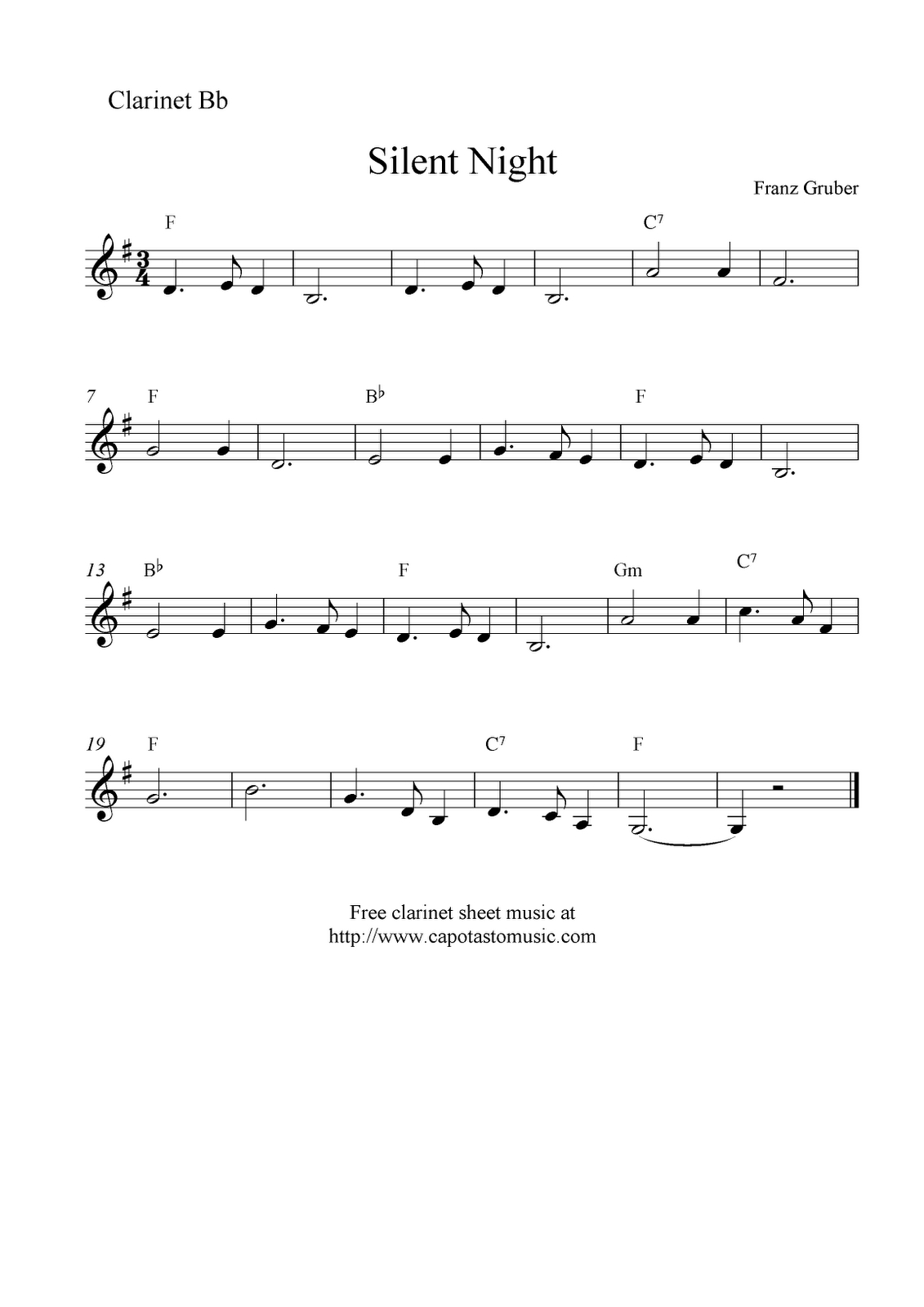 Pin Page - Worksheets Library with regard to Free Printable Christmas Songs For Clarinet