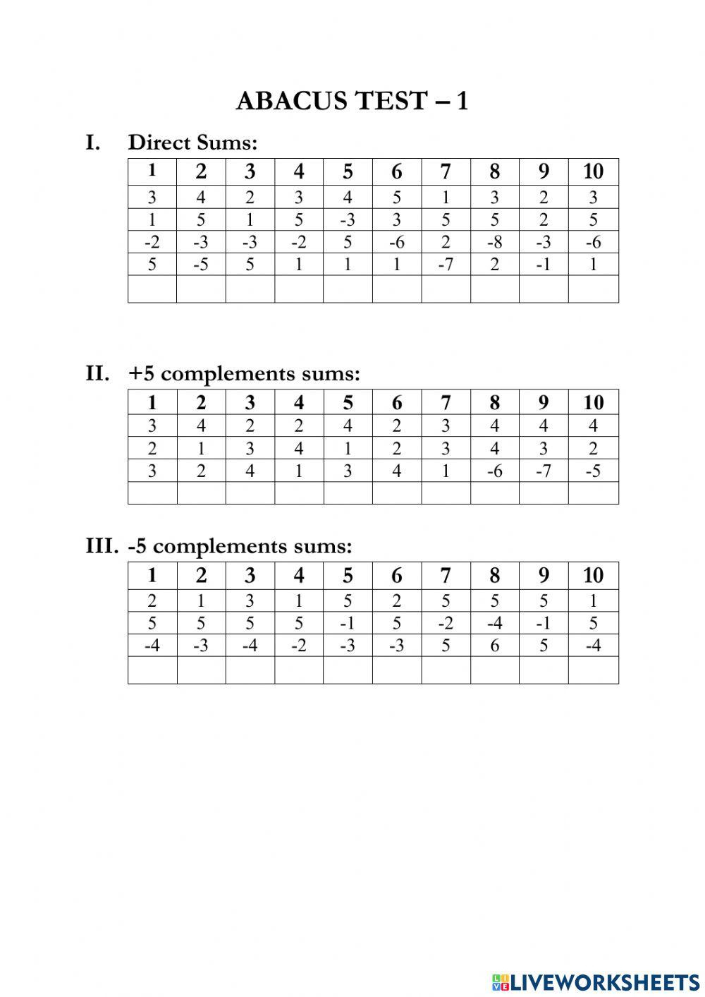 Place Value Abacus Worksheet | Easy To Print | Twinkl - Worksheets for Free Printable Abacus Worksheets