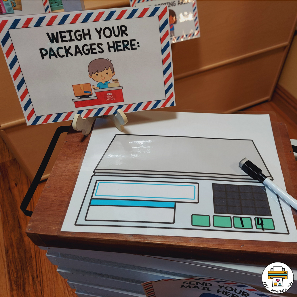 Post Office Dramatic Play Pack - Pre-K Printable Fun intended for Post Office Dramatic Play Free Printables