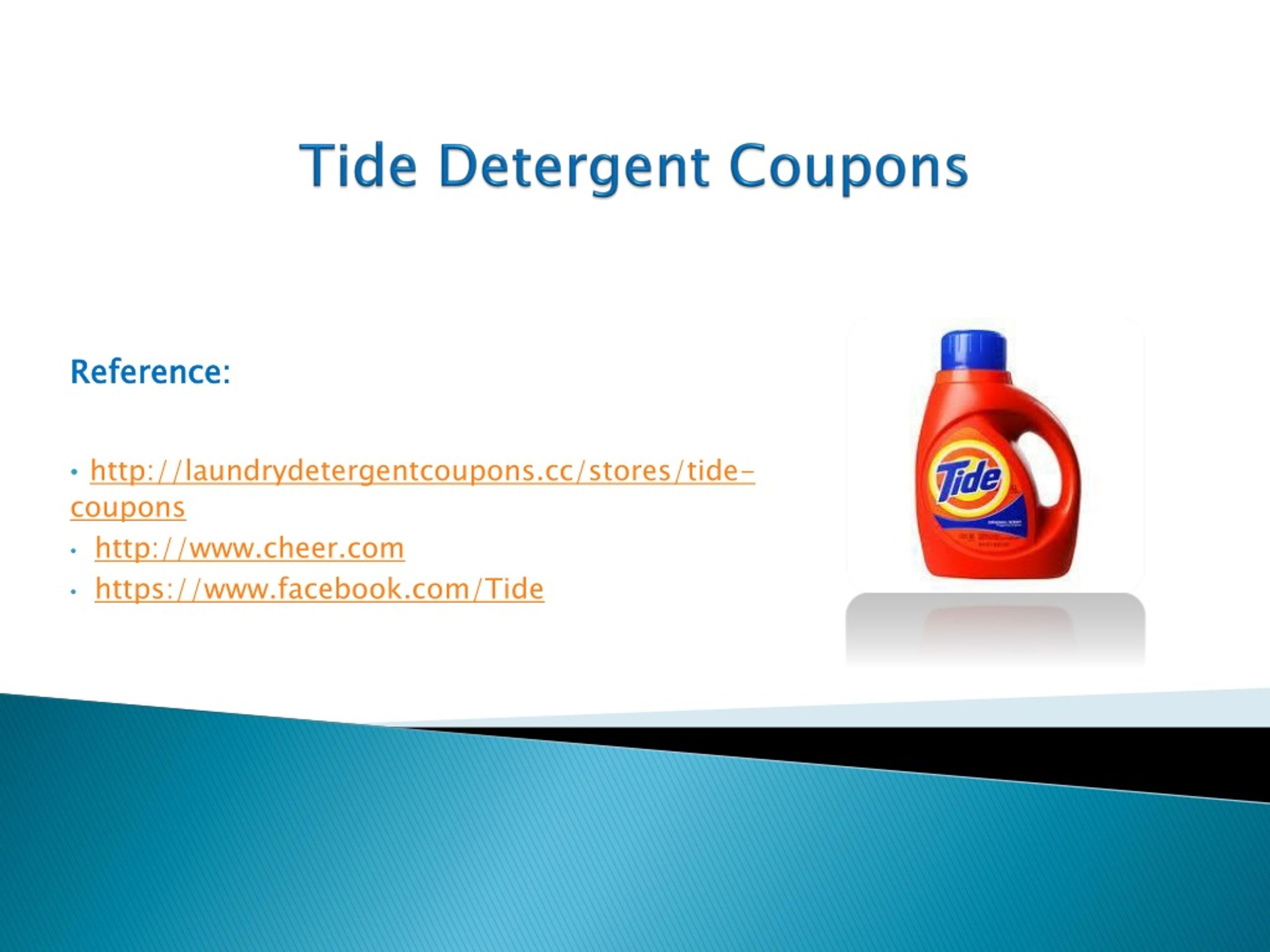 Ppt - An Overview On Tide Detergent Coupons Powerpoint within Tide Coupons Free Printable