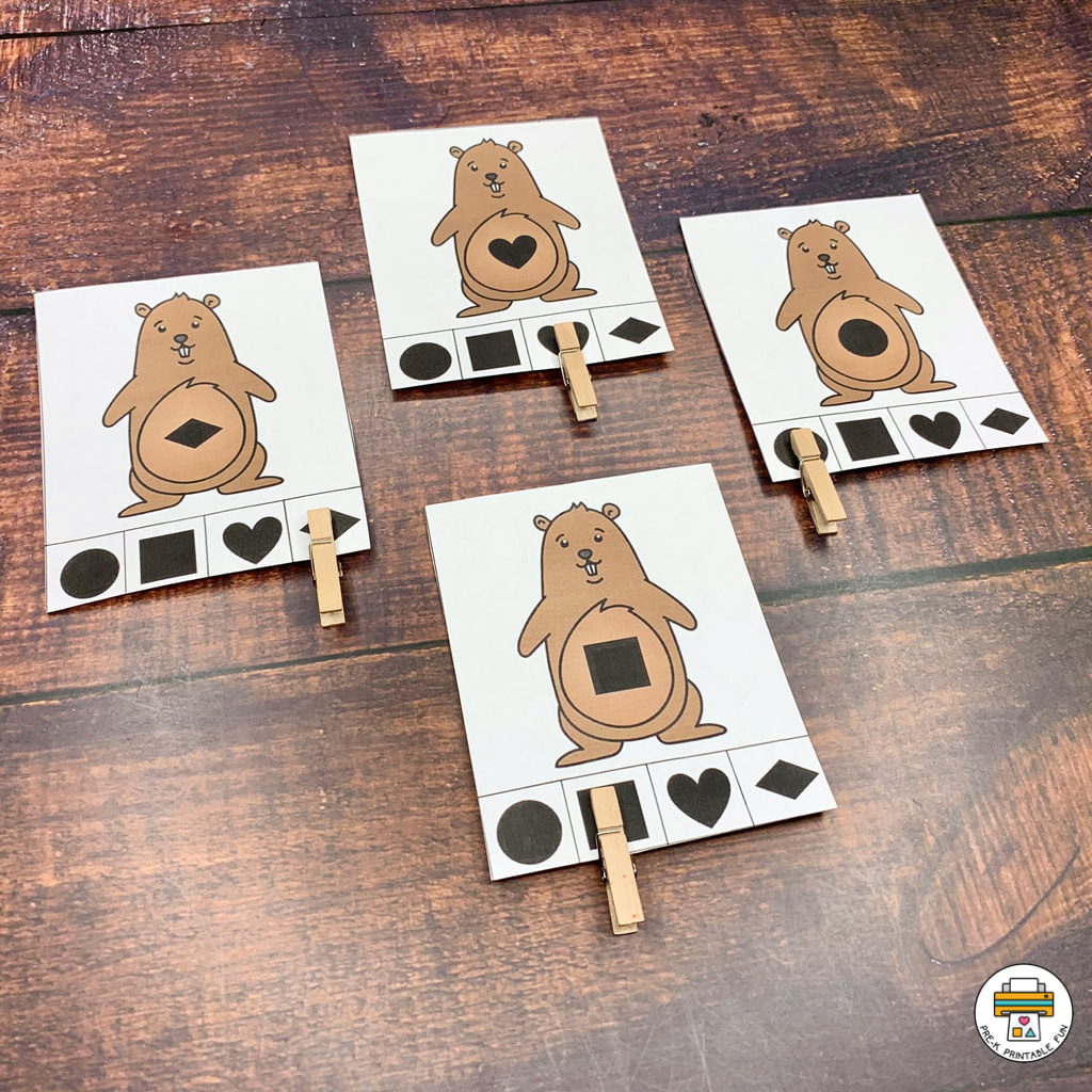 Preschool Groundhog Day Activities Books + Free Printables - Pre-K for Free Groundhog Day Printables