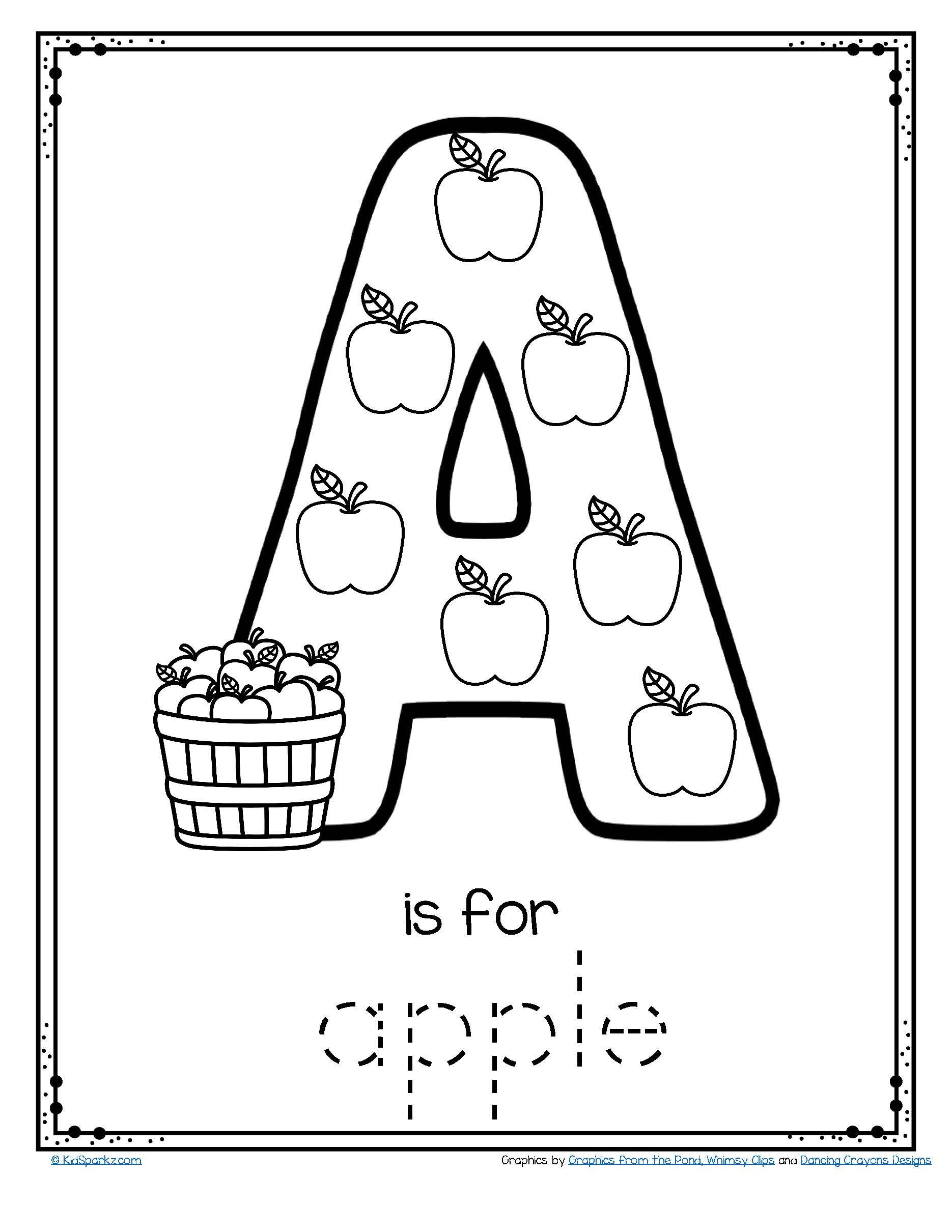 Preschool Letter A Worksheets (Free Printable) – Free Preschool regarding Free Letter Printables For Preschool