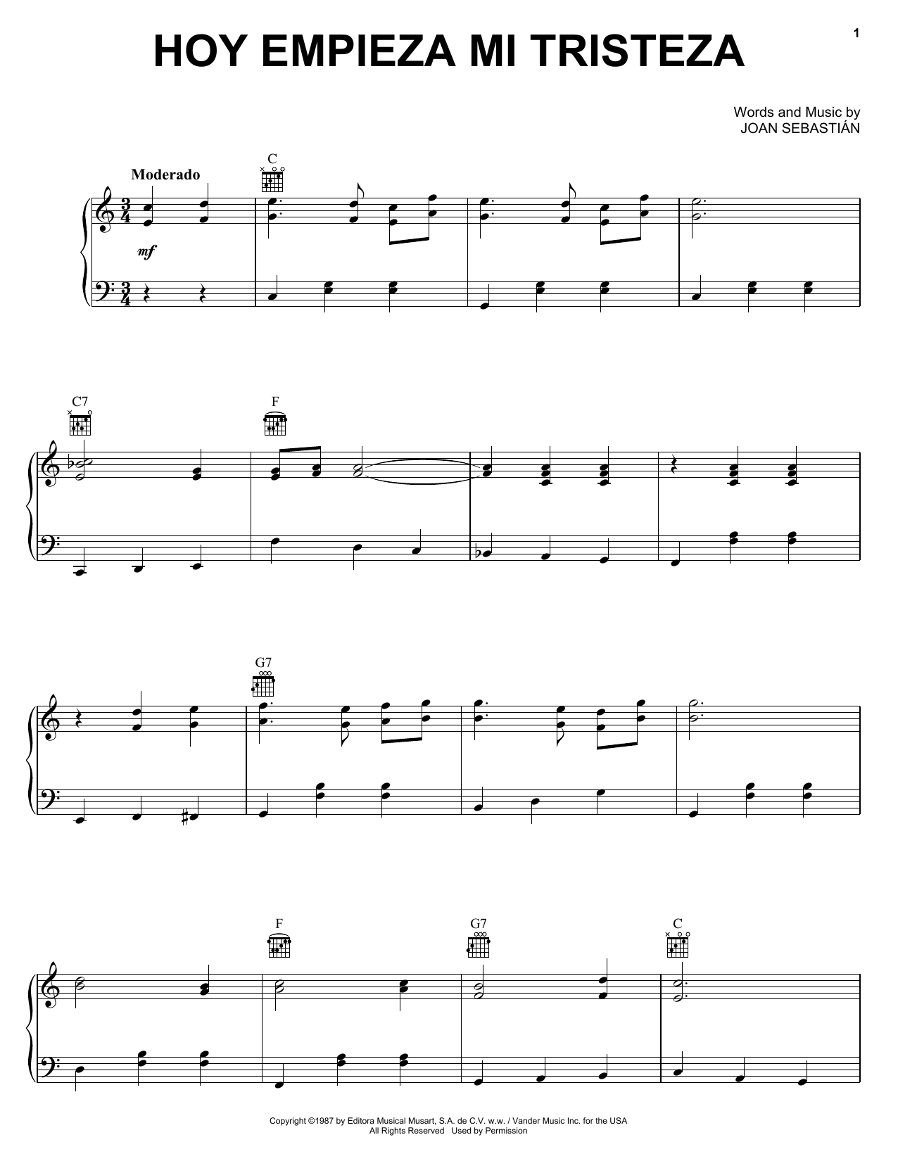 Print And Download Hoy Empieza Mi Tristeza Sheet Music; Sheet regarding Free Printable Hoy Sheets