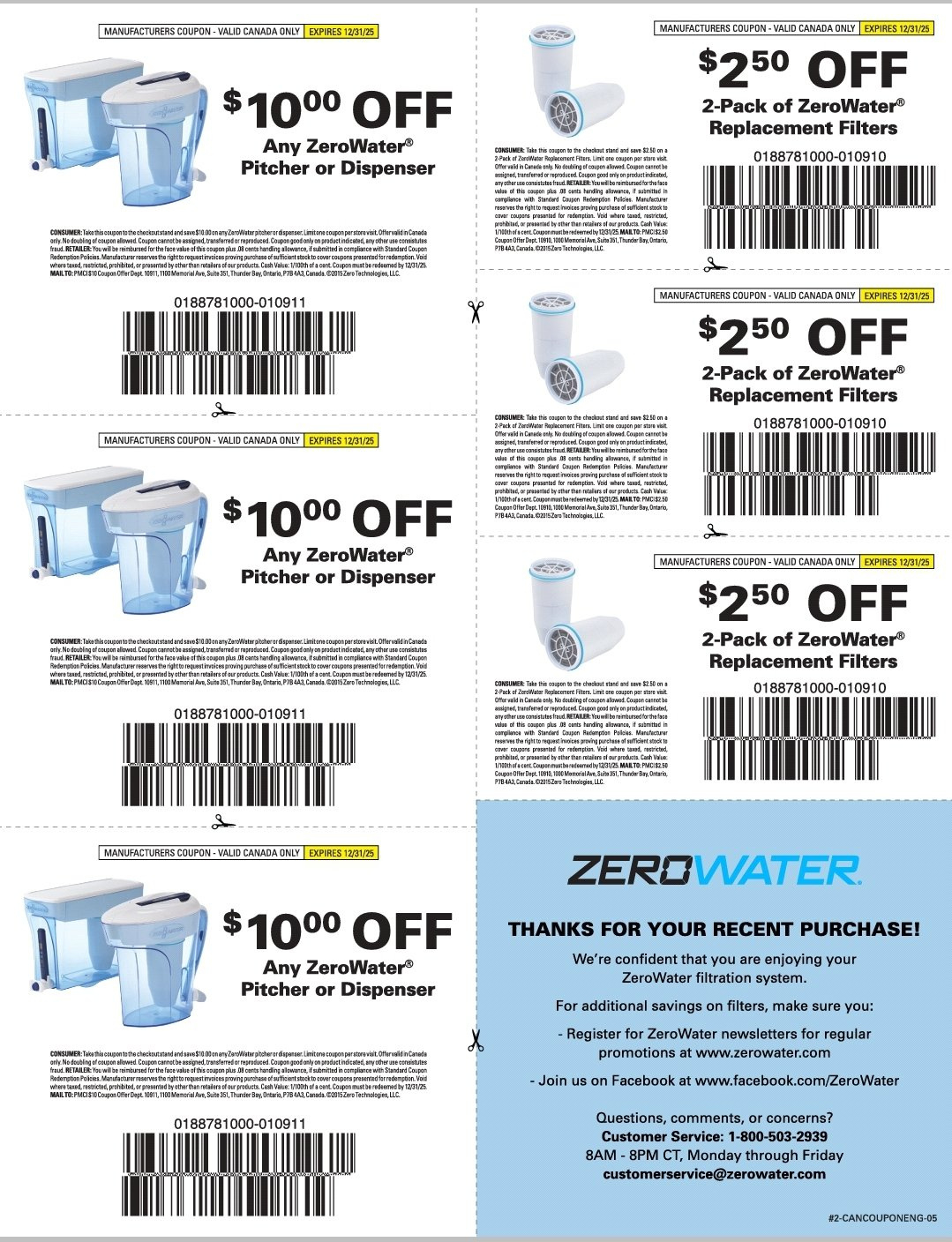 Print Coupons For Zerowater Products!!!! ⋆ Discounts And Savings intended for Free Printable Coupons Without Downloading Or Registering