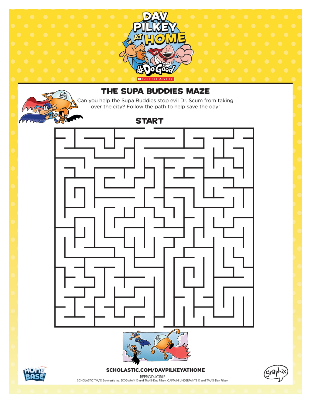 Printable Activities | Dav Pilkey | Scholastic - Worksheets Library with regard to Scholastic Free Printables