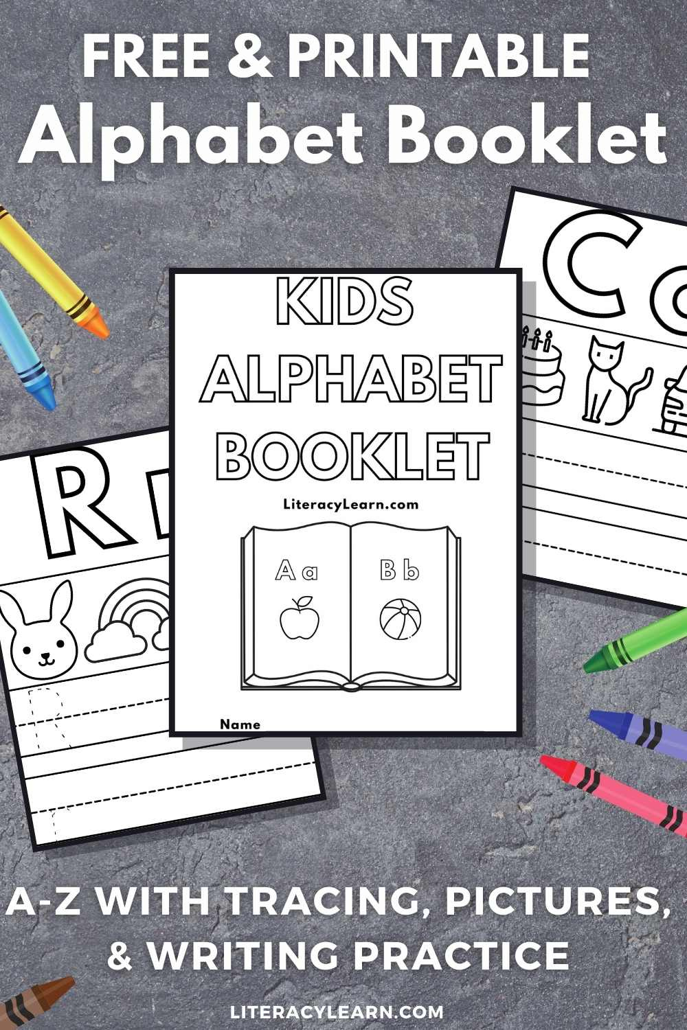Printable Alphabet Book For Kids - Free Download! - Literacy Learn intended for Free Printable Kindergarten Level Books