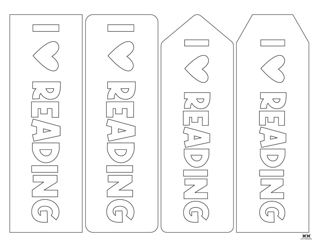 Printable Bookmarks - 500+ Free Bookmarks | Printabulls intended for Free Printable Bookmarks Templates