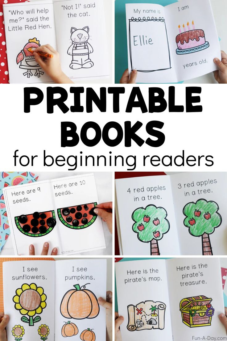 Printable Books For Preschool And Kindergarten regarding Free Printable Reading Books For Preschool