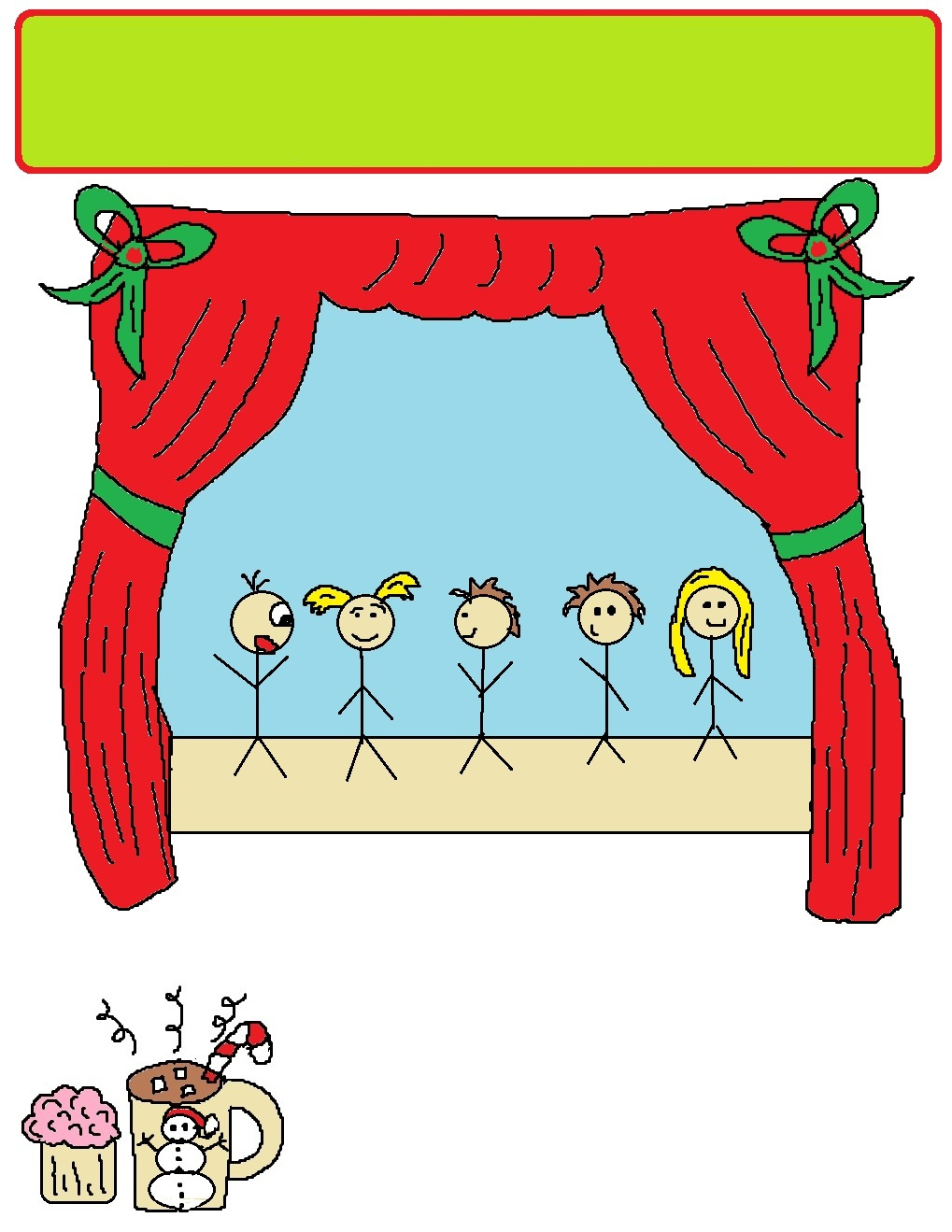 Printable Christmas Play Invitations For Church with regard to Free Printable Christmas Plays Church