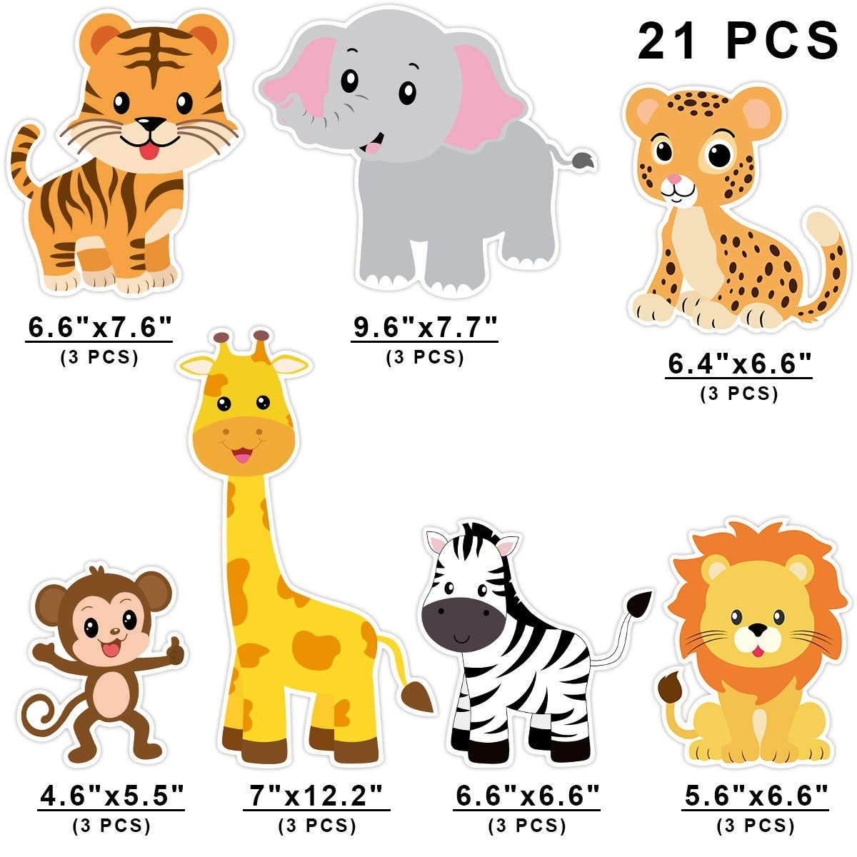 Printable Cutouts Of Animals - Printable Party Favors throughout Free Printable Animal Cutouts