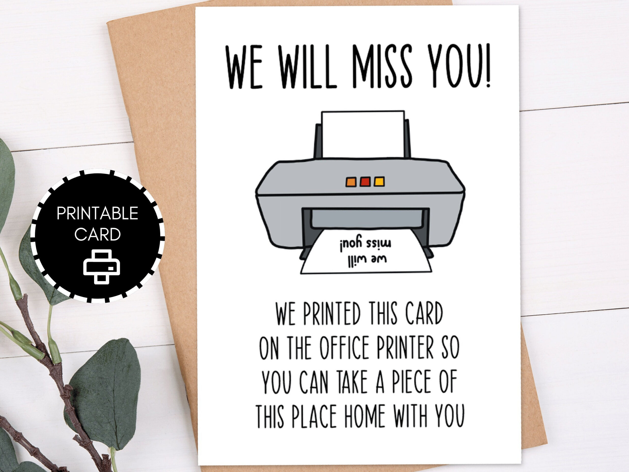 Printable Going Away Card For Coworker Or Boss, Funny Going Away regarding We Will Miss You Cards For Coworker Printable Free
