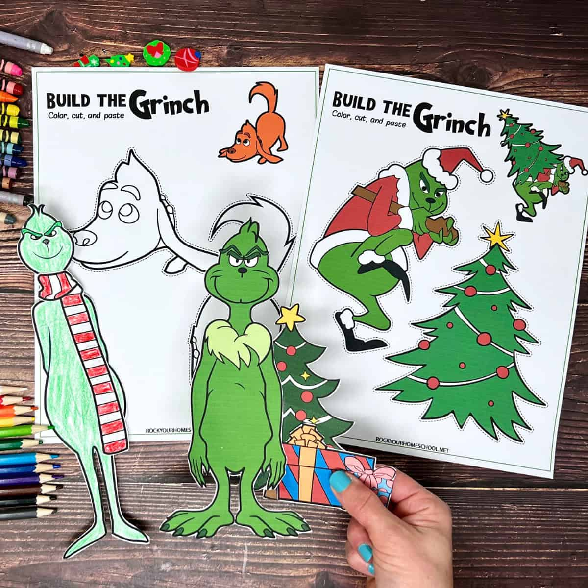 Printable Grinch Christmas Crafts: How To Make & Enjoy (16 Free within Free Grinch Printables