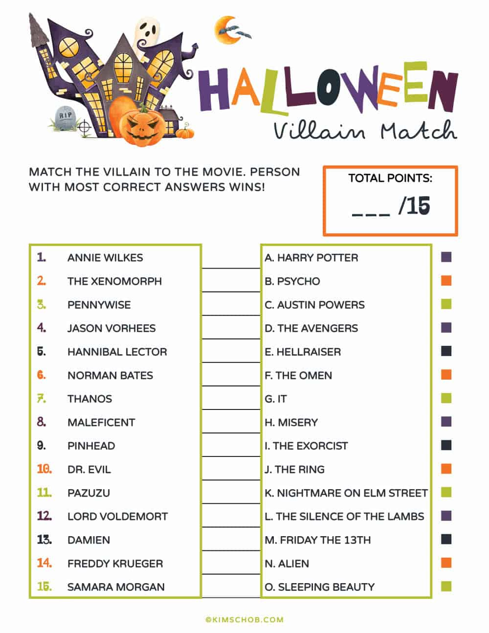 Printable Halloween Games (Fun Kids Activities) - Kim Schob intended for Free Printable Halloween Games For Kids