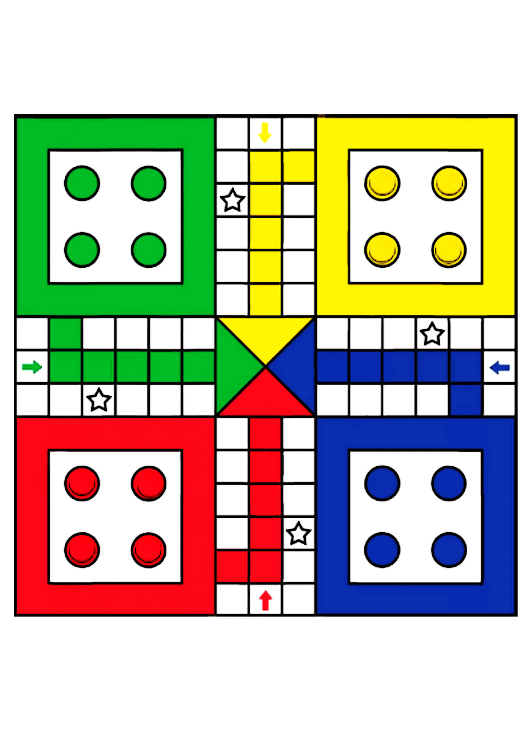 Printable Ludo Board Game - Worksheets Library regarding Free Printable Ludo Board