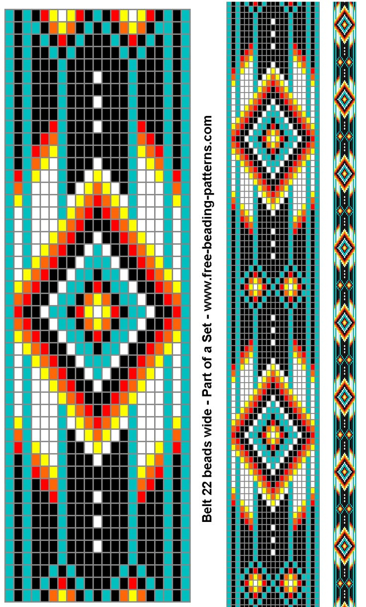 Printable Native American Bead Patterns 27 for Free Printable Native American Beading Patterns