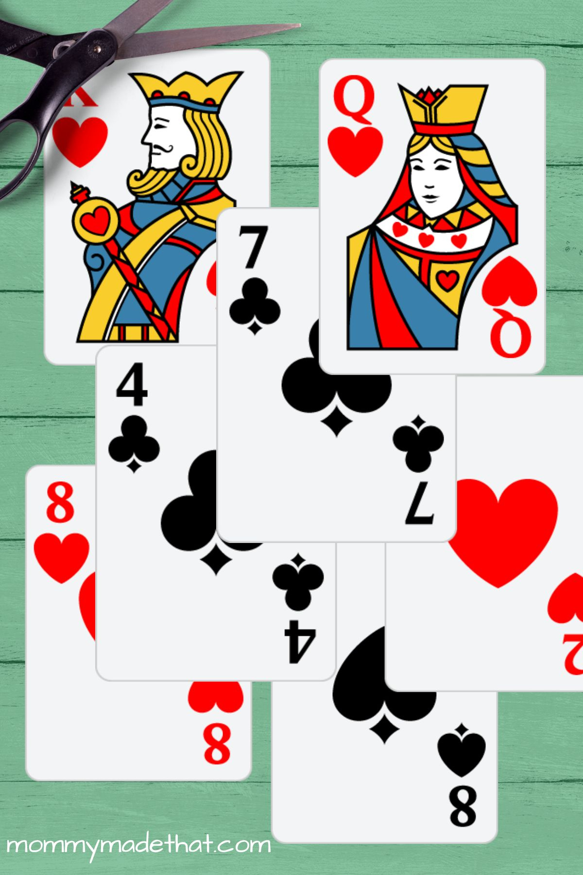 Printable Playing Cards (Free Printable Card Deck) within Free Printable Deck Of Cards