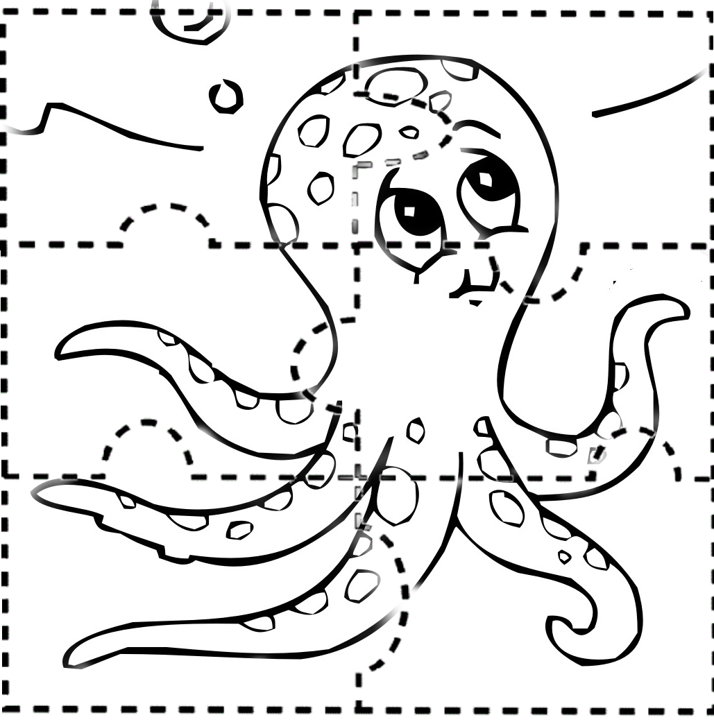 Printable Puzzle Pages For Kids — Sew Cute Patterns intended for Free Printable Puzzles For Kids