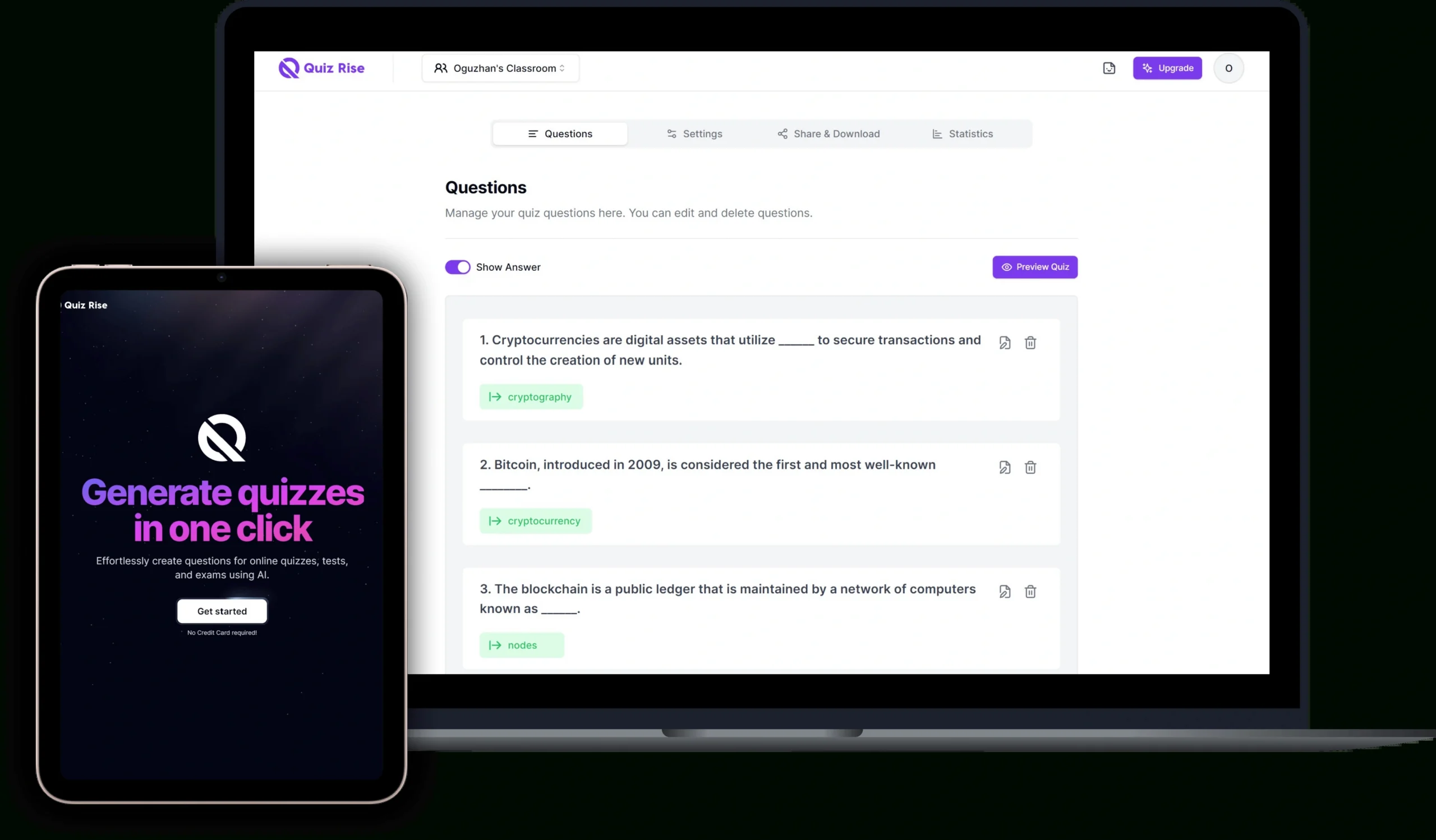 Printable Quiz Maker: Create Printable Quizzes For Free throughout Quiz Generator Free Printable