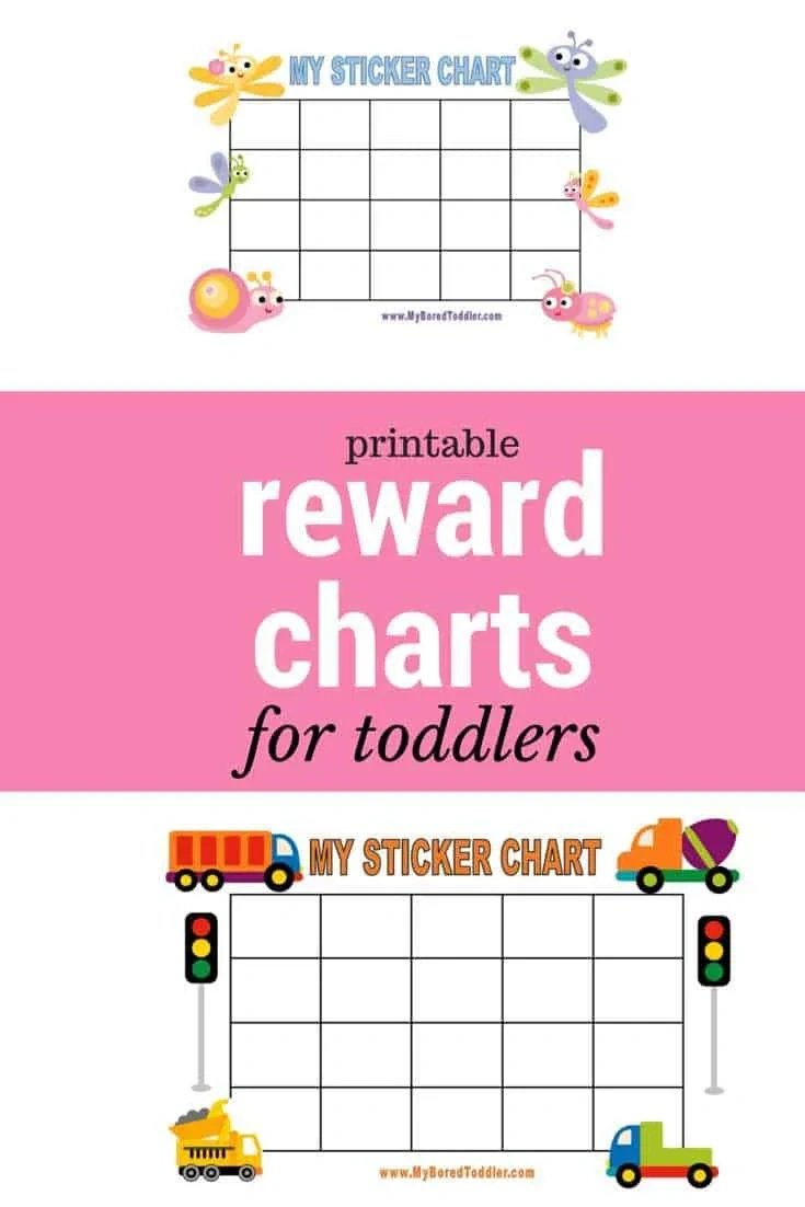 Printable Reward Charts - My Bored Toddler Reusable And Fun! pertaining to Free Printable Reward Charts For 2 Year Olds