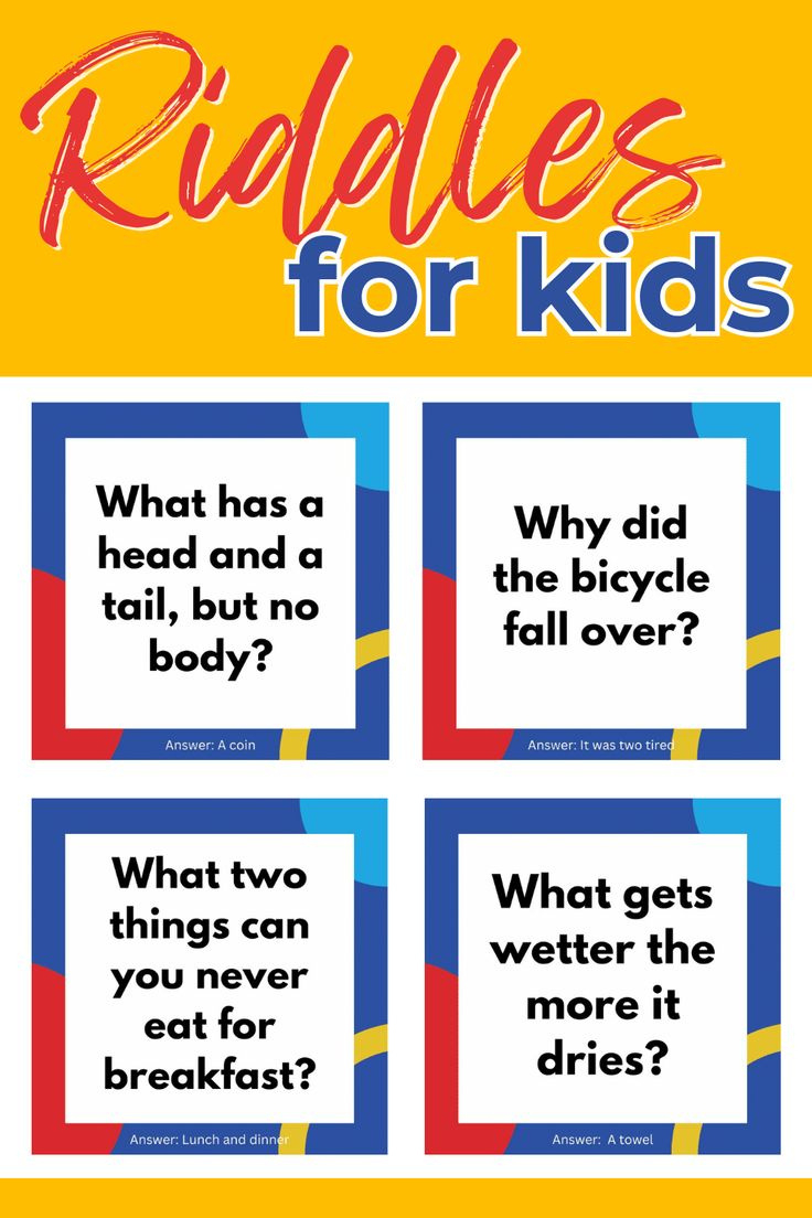 Printable Riddles For Kids - Worksheets Library with Free Printable Riddles