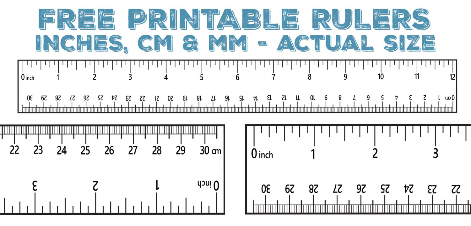 Printable Ruler - Free Accurate Ruler Inches, Cm, Mm - World Of intended for Free Printable Ruler