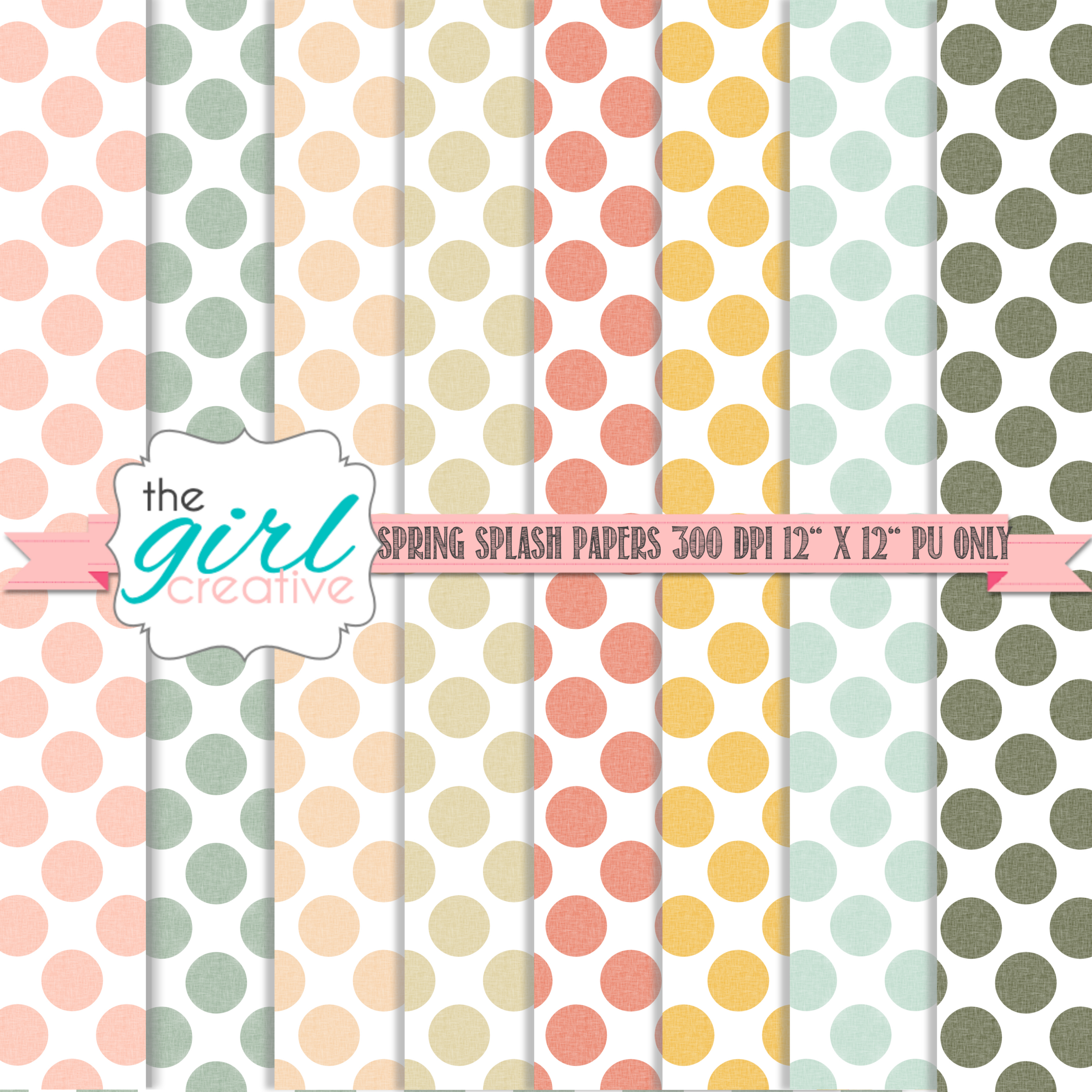 Printable Scrapbook Paper - The Girl Creative intended for Free Printable Scrapbook Paper