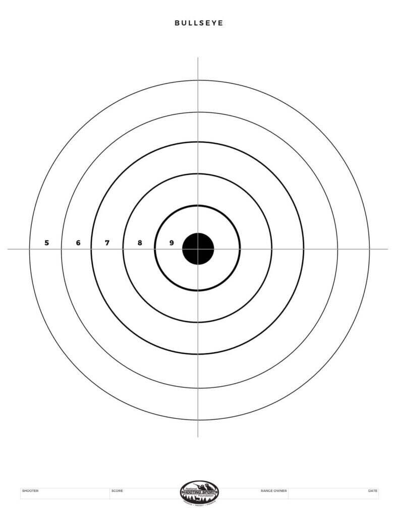 Printable Shooting Targets And Gun Targets • Nssf in Free Printable Targets For Shooting Practice