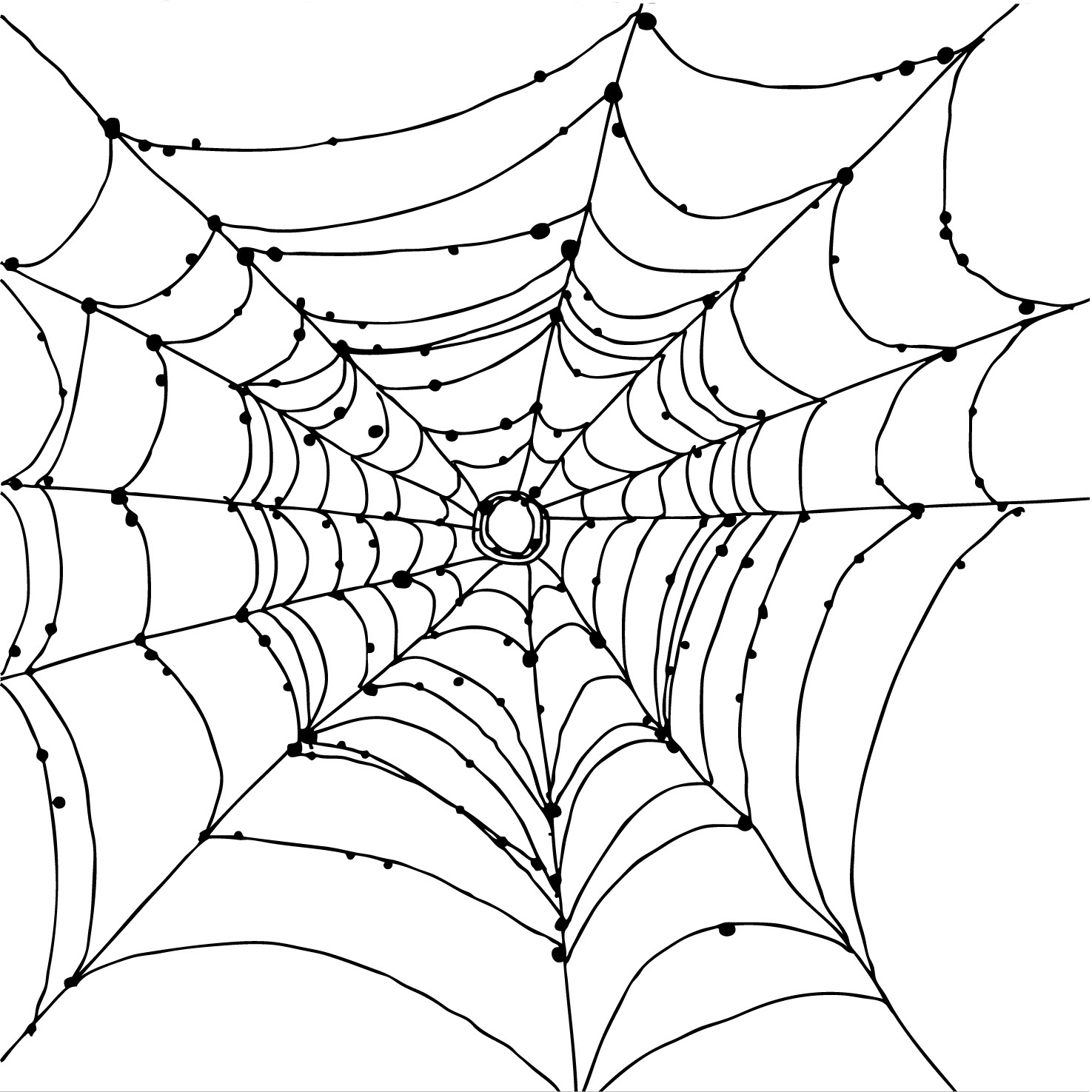 Printable Spiders Web - Printable Party Favors throughout Spider Web Stencil Free Printable