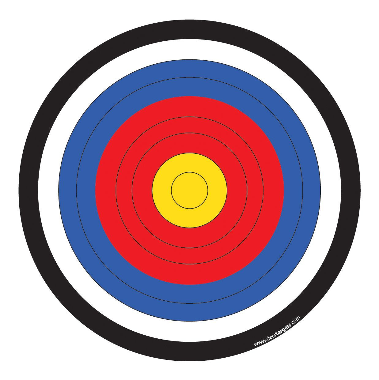 Printable Targets - Worksheets Library regarding Free Printable Bullseye