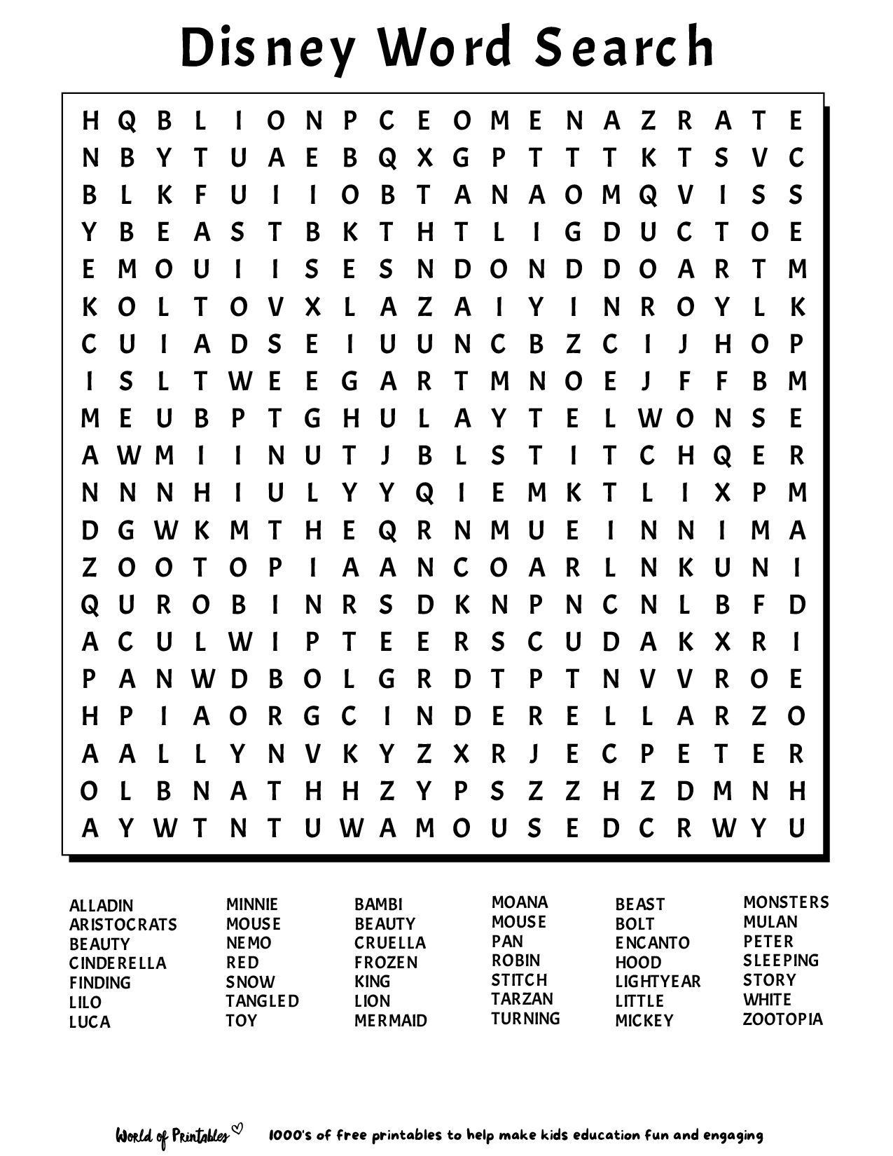 Printable Word Search | World Of Printables - Worksheets Library pertaining to Free Printable Word Games