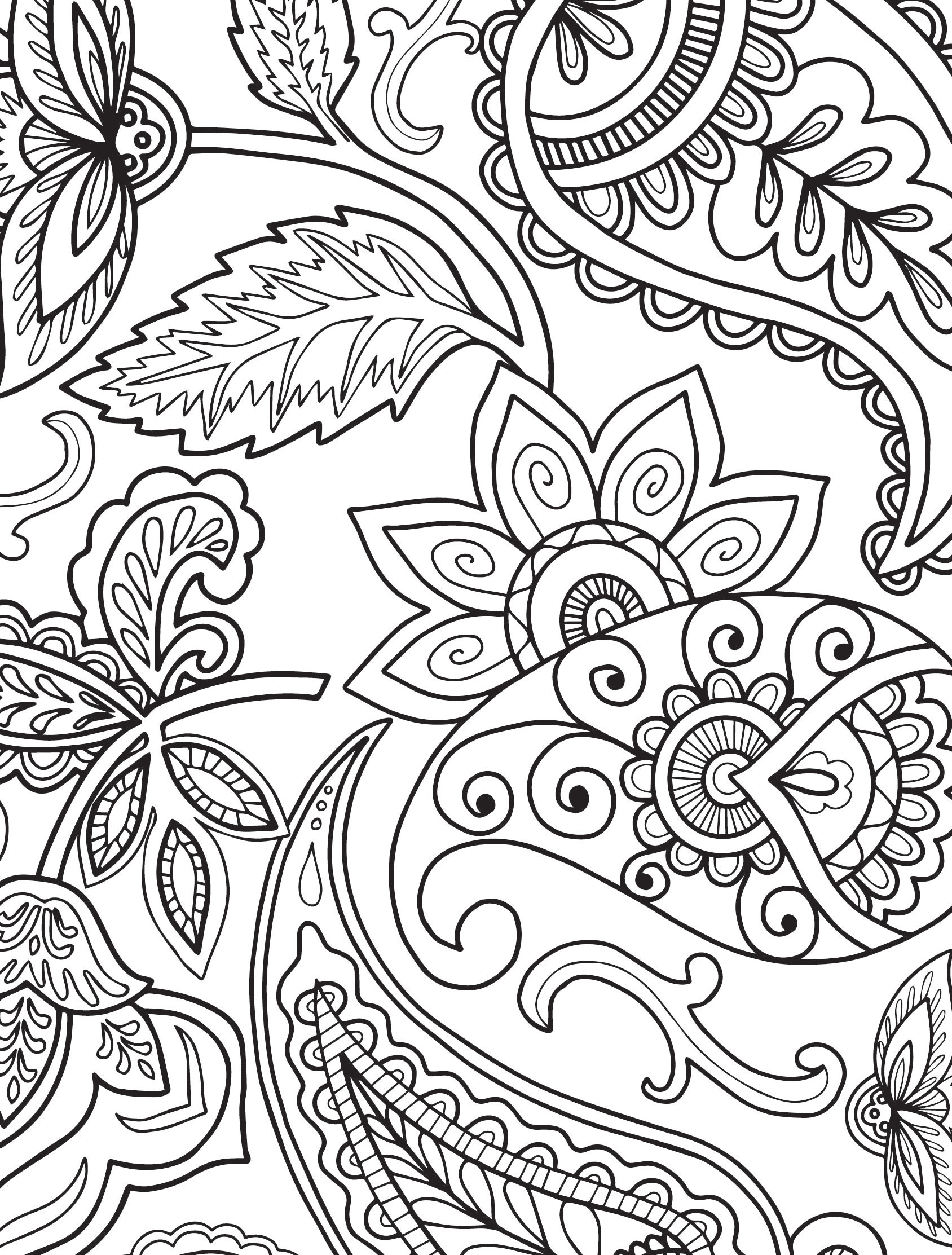 Printables - Free Coloring Pages &amp;amp; Learning Worksheets | Hp inside Free Printable Coloring Pages For Adults Advanced