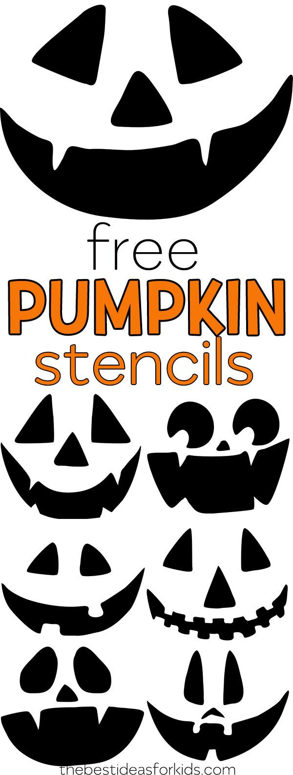 Pumpkin Carving Stencils (Free Printables) - The Best Ideas For Kids pertaining to Pumpkin Carving Patterns Free Printable
