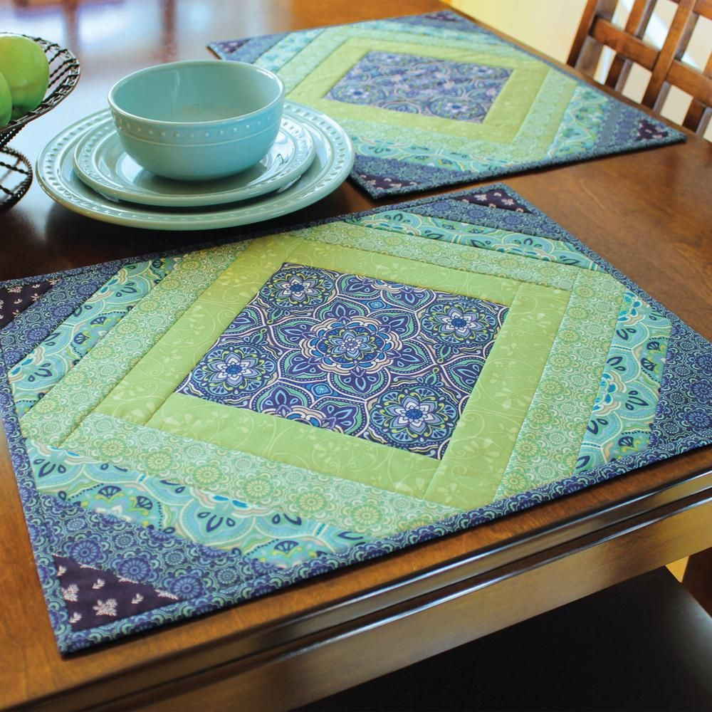 Quilted Placemats Patterns within Free Printable Placemat Patterns