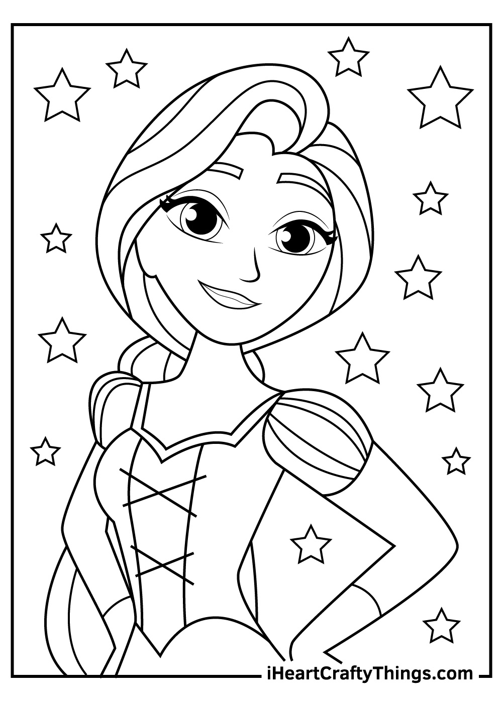 Rapunzel Tangled Coloring Pages (30+ Free Printable Pdfs) within Free Printable Tangled