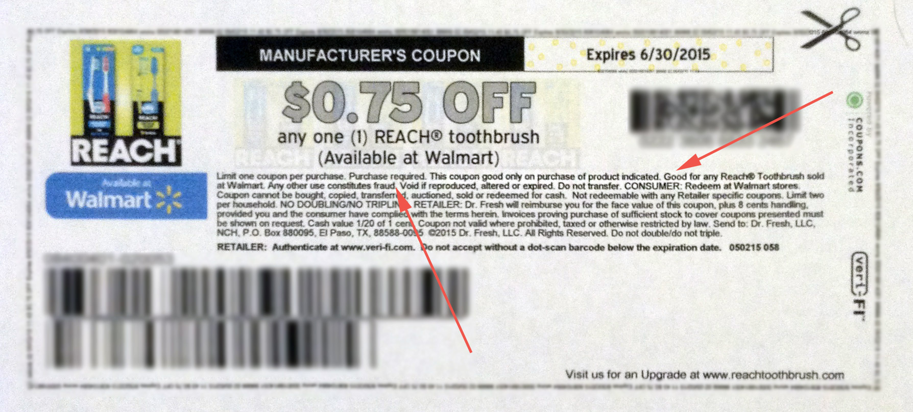 Redeemable At Walmart" Printable Coupon: Now Fraud To Redeem for Free Printable Coupons For Walmart