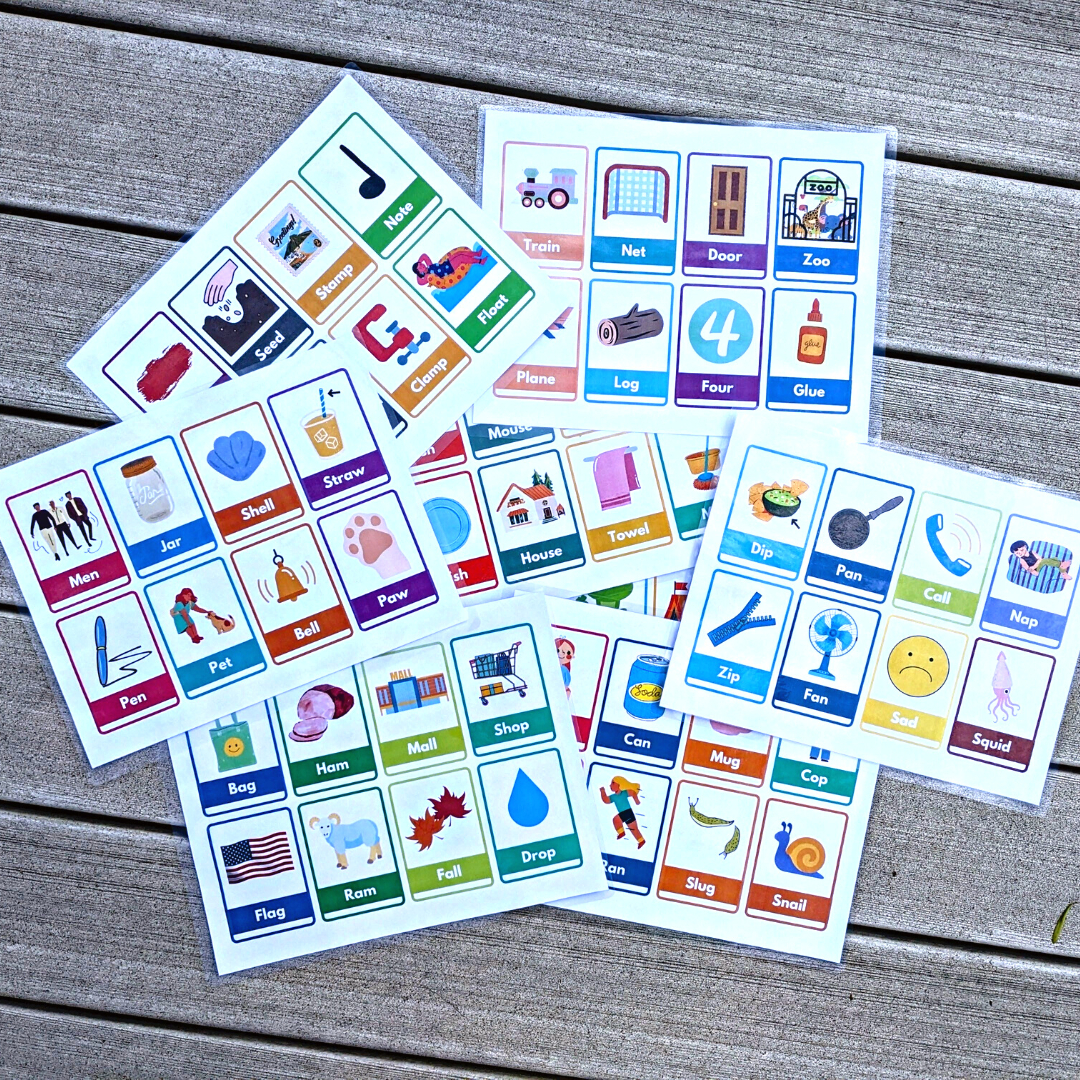 Rhyming Words Flashcards - Free Printable inside Free Printable Rhyming Words Flash Cards