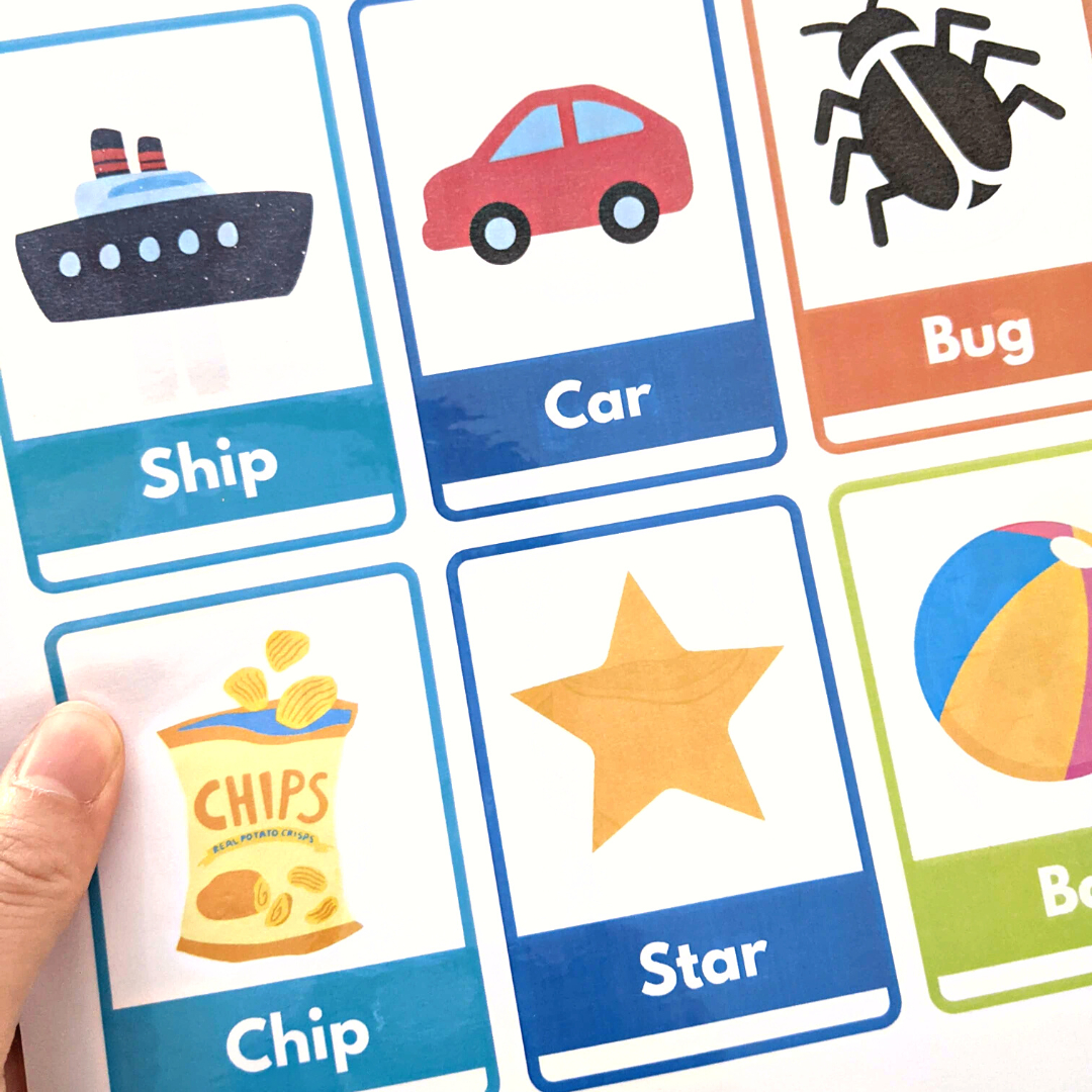 Rhyming Words Flashcards - Free Printable within Free Printable Rhyming Words Flash Cards