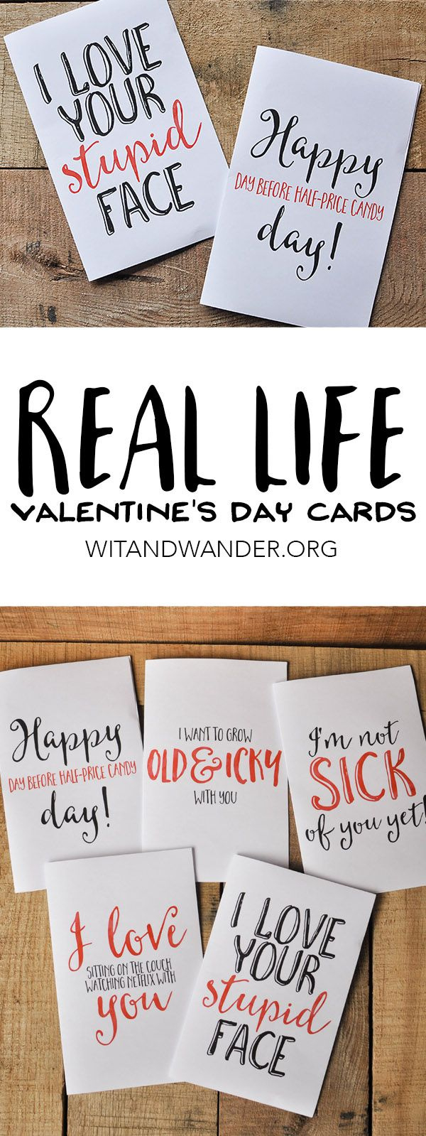 Sarcastic Valentine&amp;#039;S Day Cards - Free Printables - Our with Free Printable Valentine Cards For Husband