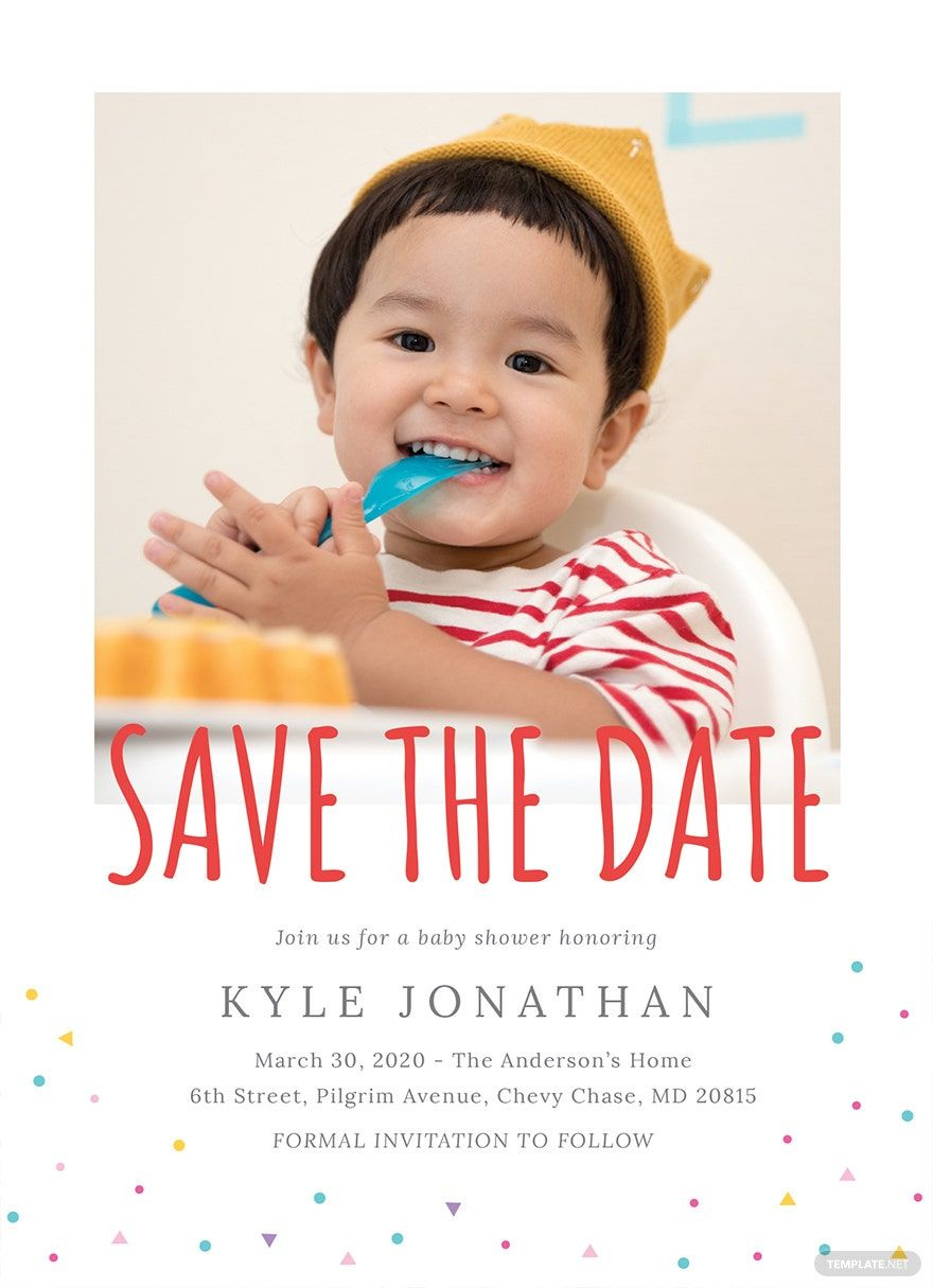 Save The Date Birthday Invitation Template In Word, Illustrator for Free Printable Save The Date Birthday Invitations