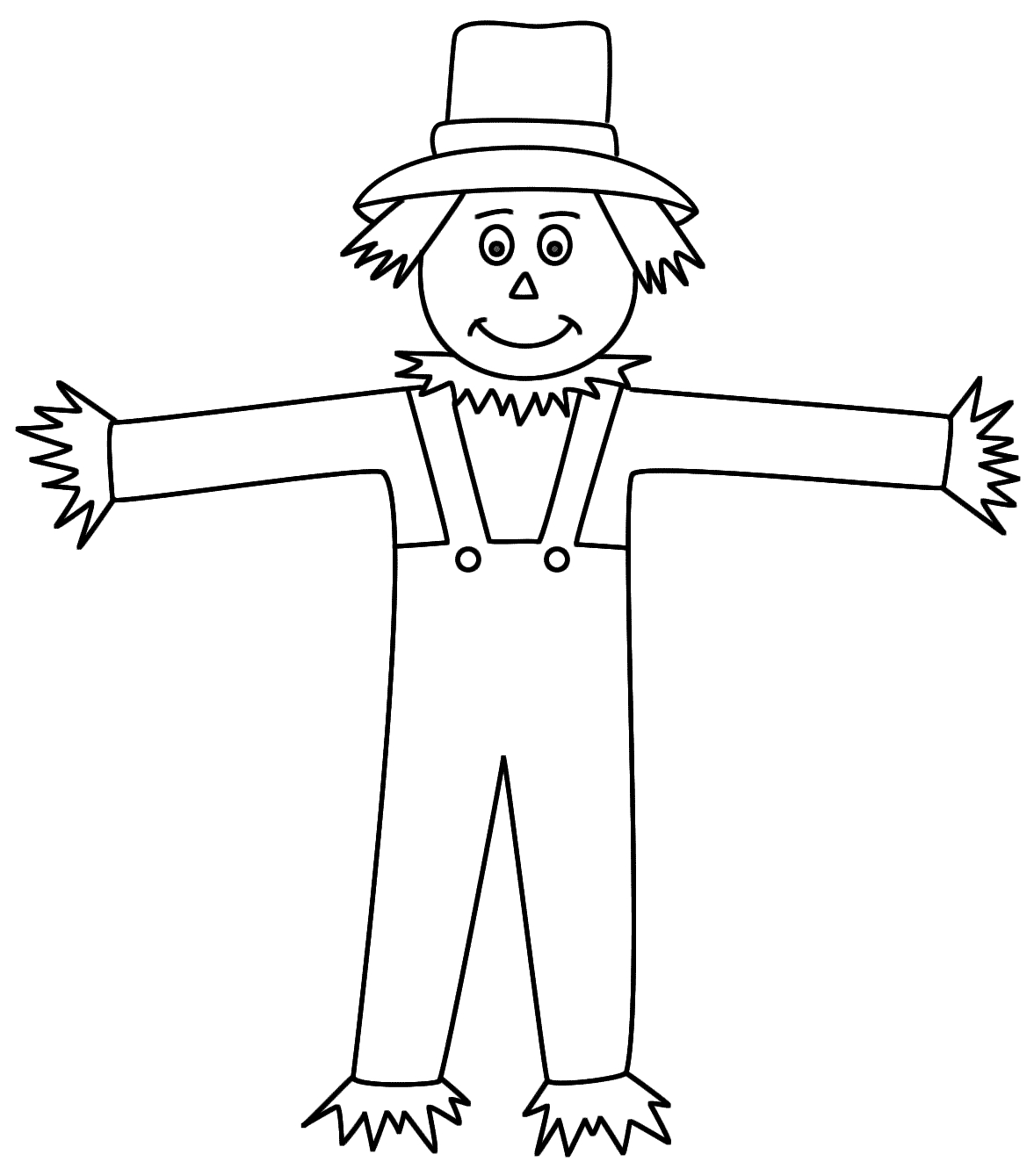 Scarecrow Free Printables - Printable Party Favors inside Free Scarecrow Template Printable