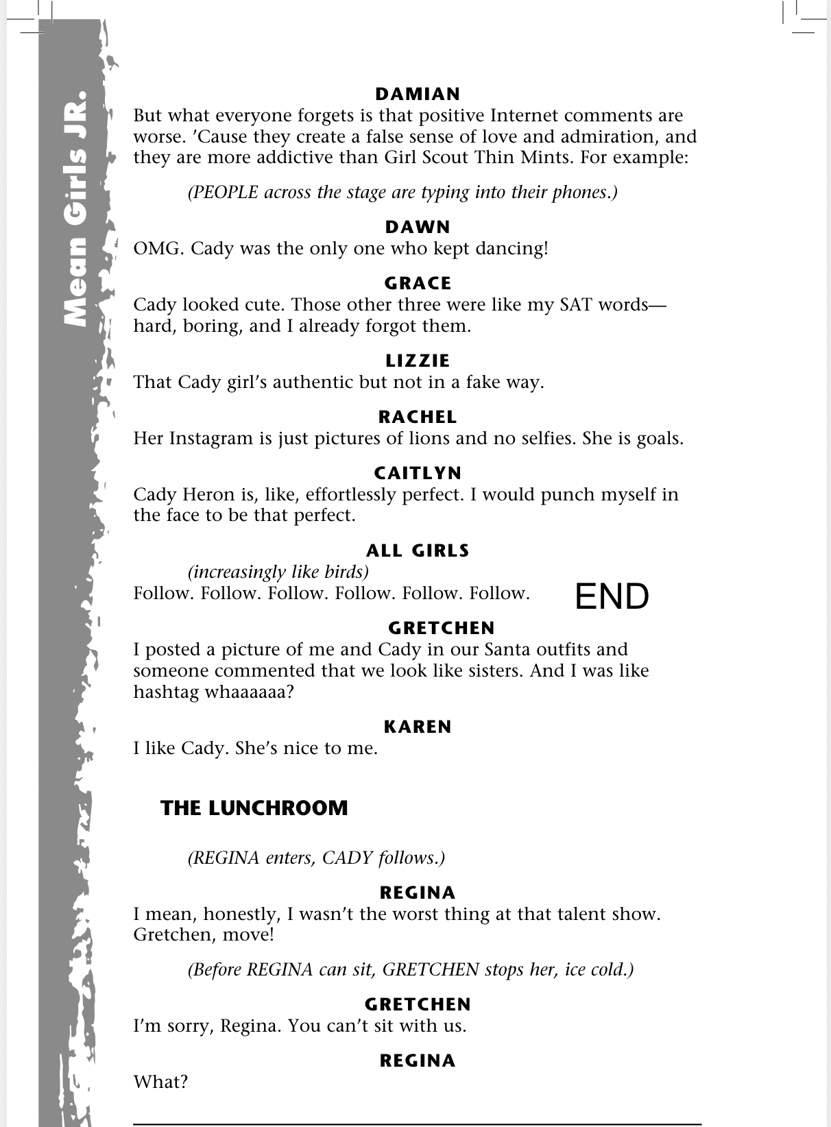 Script | Music Theatre International within Free Printable Musical Scripts