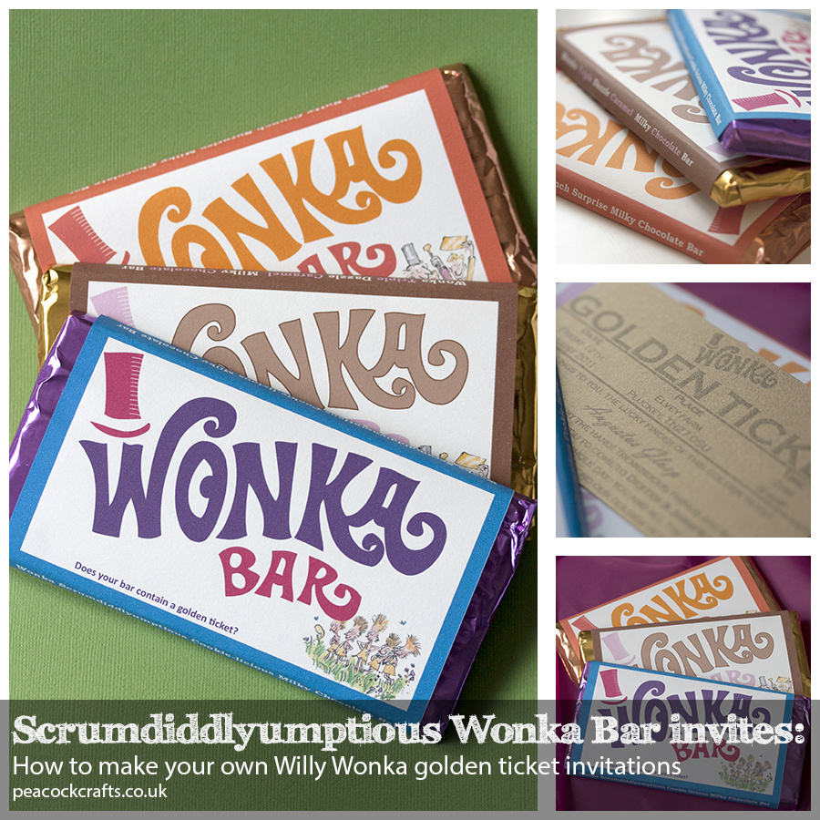 Scrumdiddlyumptious Wonka Bar Invites: How To Make Your Own Willy inside Free Printable Wonka Bar Wrapper Template