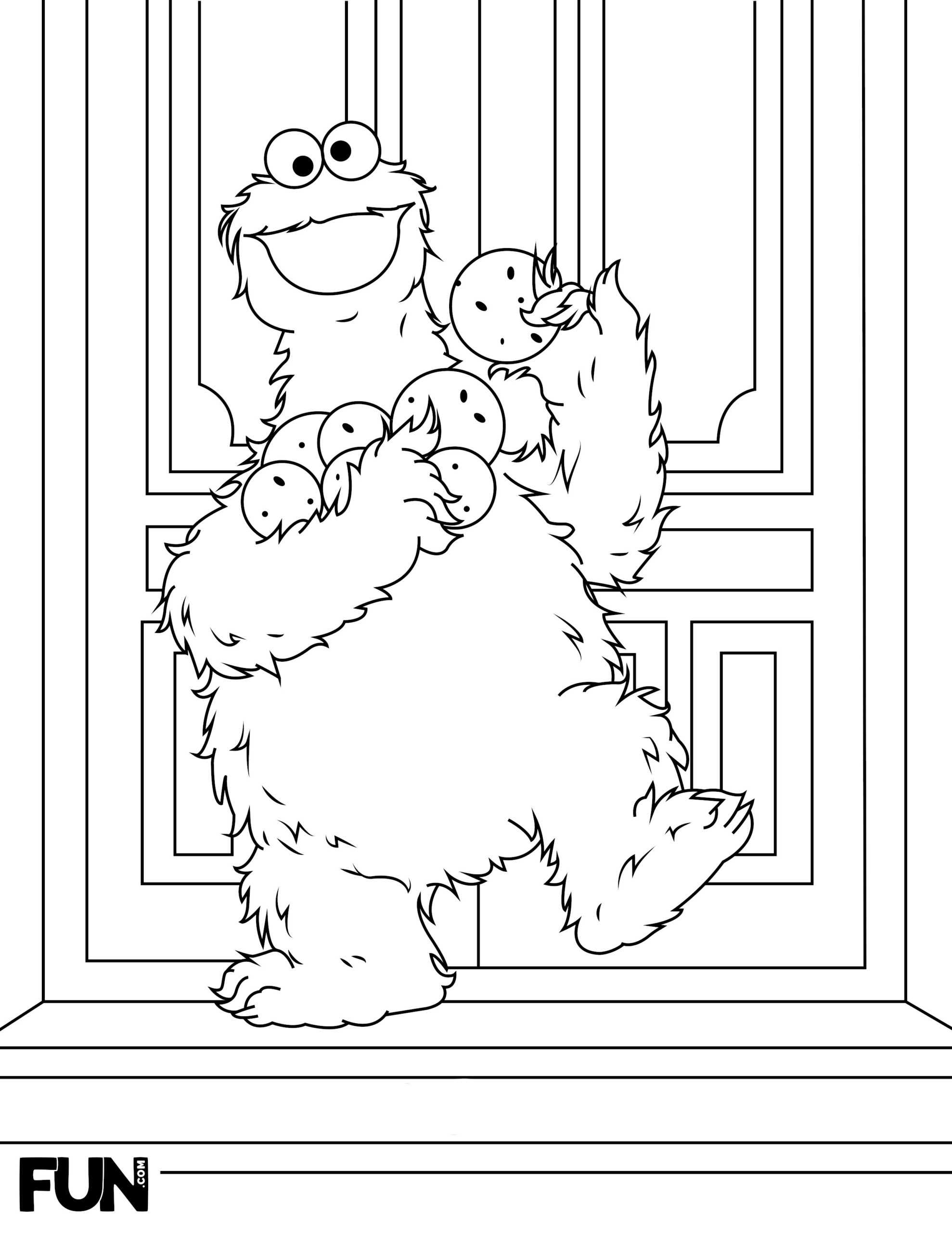 Sesame Street Coloring Pages [Printables] - Fun Blog regarding Free Printable Coloring Pages Sesame Street Characters