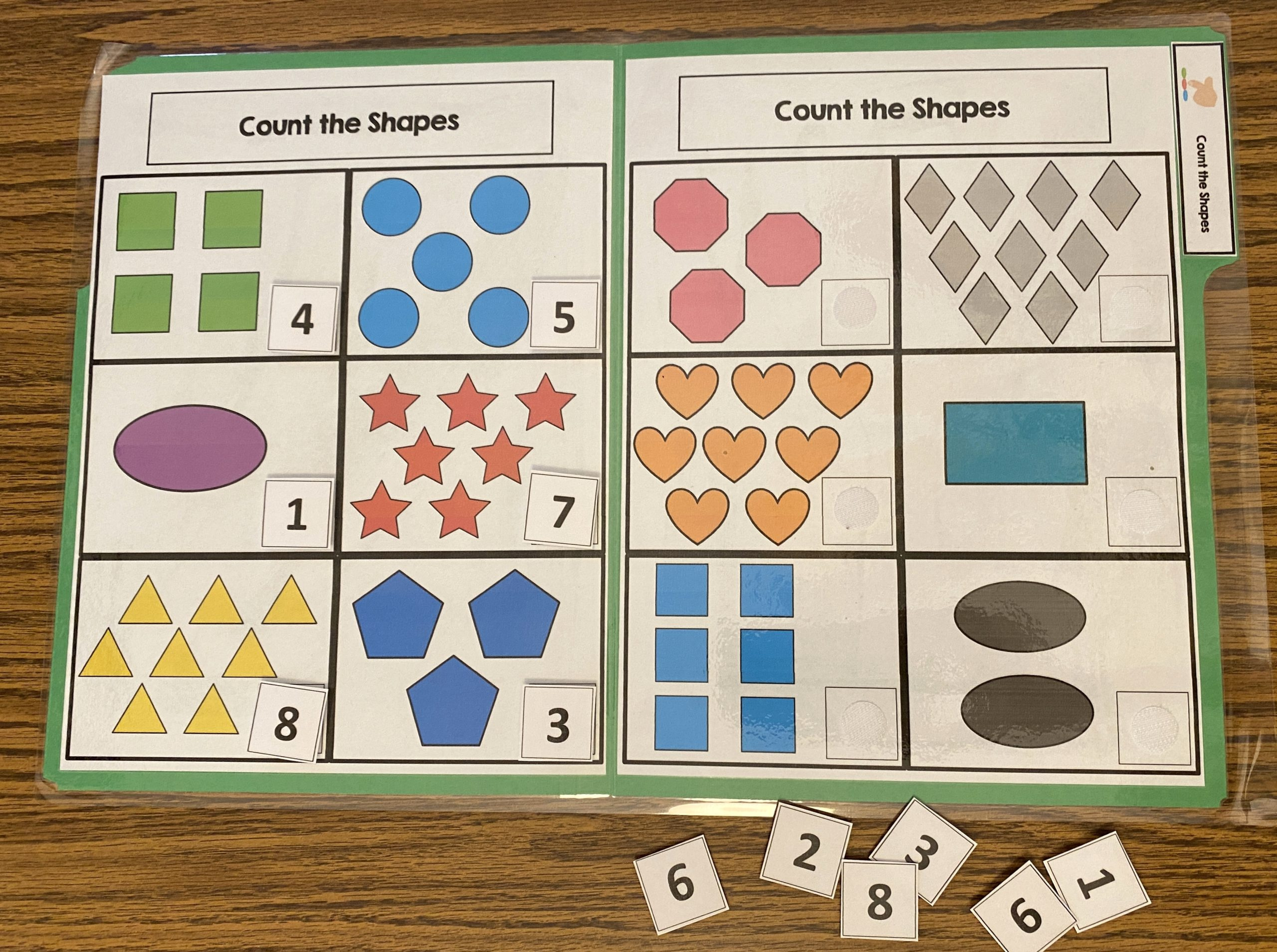 Shape Themed File Folder Activities - The Autism Helper pertaining to Free Printable Math File Folder Games For Preschoolers