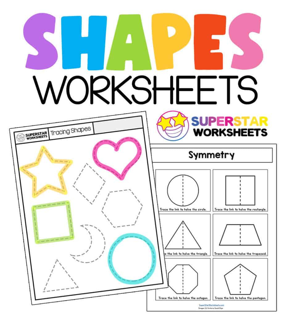Shape Worksheets - Superstar Worksheets throughout Free Printable Shapes Worksheets
