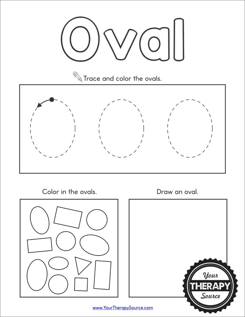 Shapes Worksheet Preschool - Free Printables - Your Therapy Source with regard to Free Printable Shapes Worksheets For Kindergarten