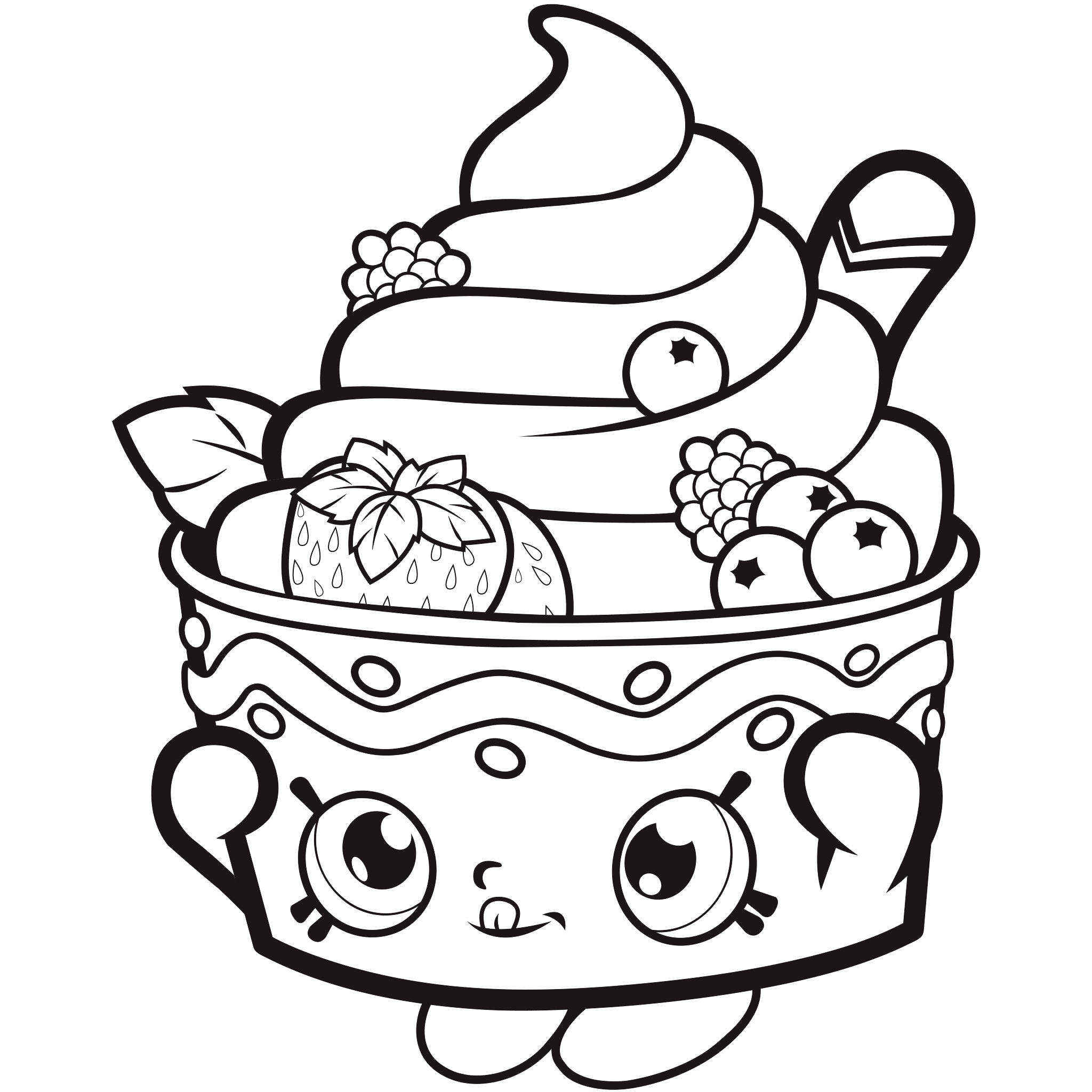 Shopkins Coloring Pages - Best Coloring Pages For Kids inside Shopkins Free Printables