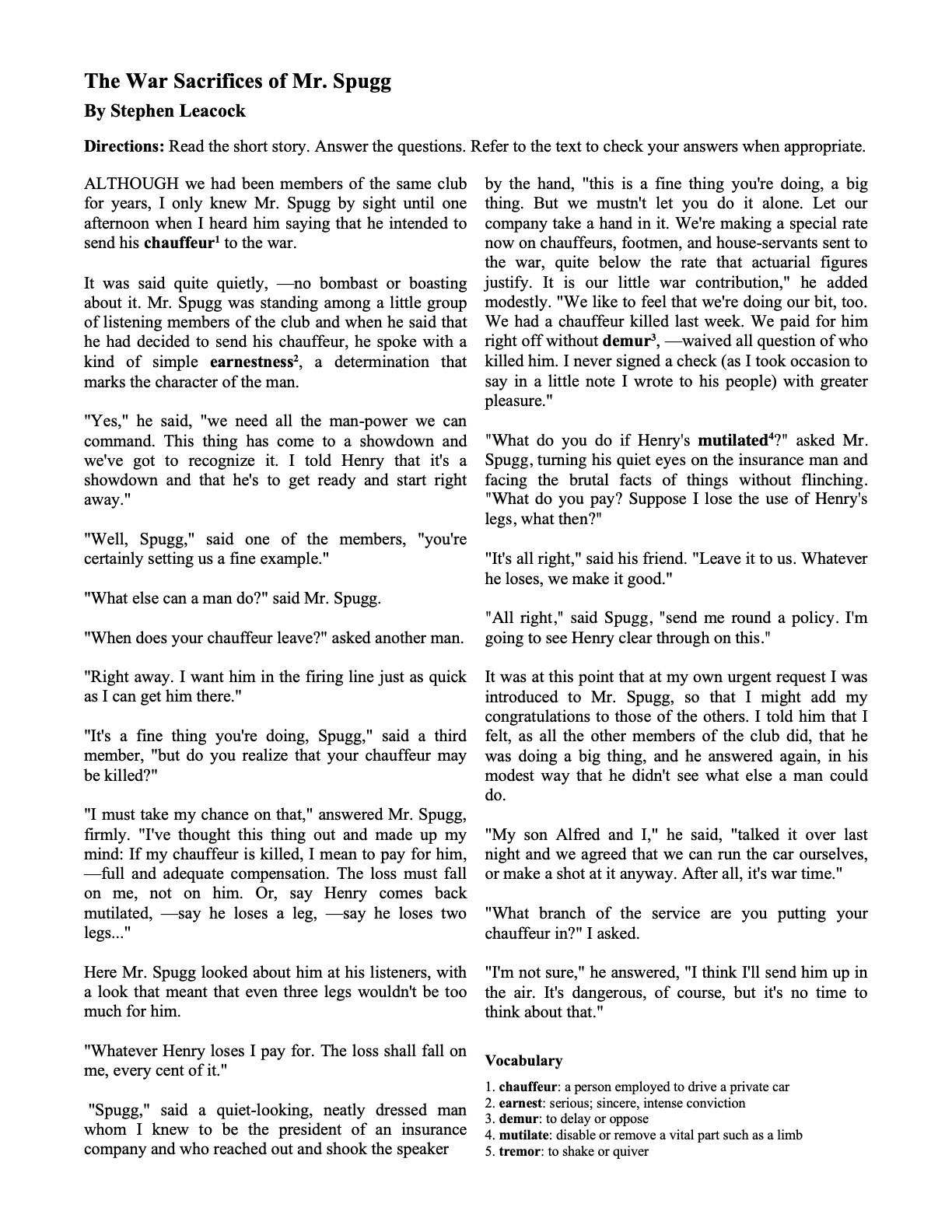 Short Stories With Questions | Ereading Worksheets intended for Free Printable High Interest Low Reading Level Stories