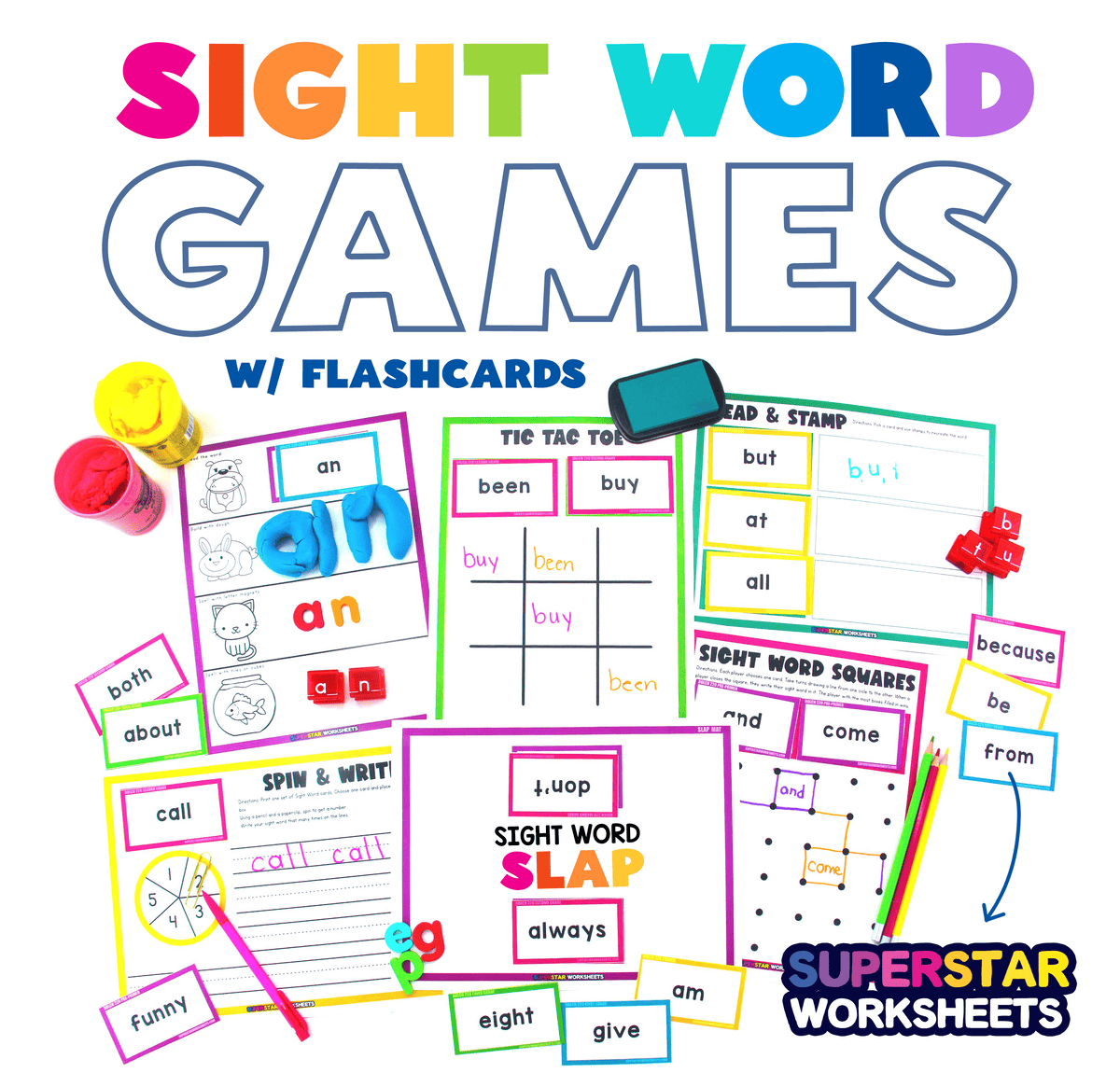 Sight Word Games - Superstar Worksheets with regard to Free Printable Reading Games For 2Nd Graders